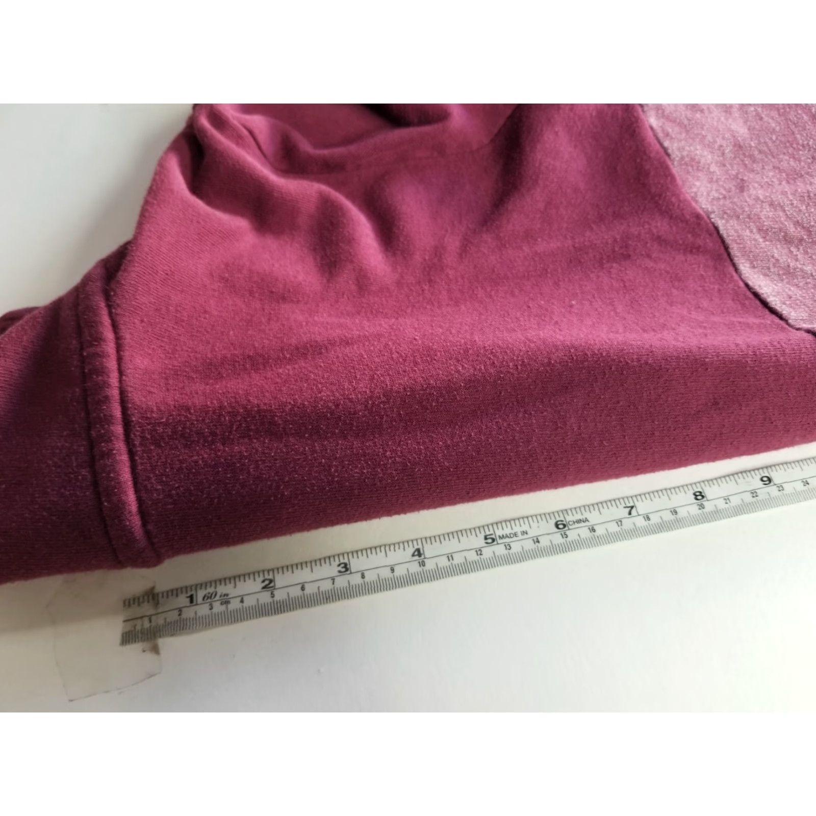 Victoria's Secret Victoria's Secret PINK Long Sleeve Zip Sweatshirt L Burgundy Pink Women Women Regular Full Zip Activewear Casual Size L / US 10 / IT 46 - 5 Thumbnail