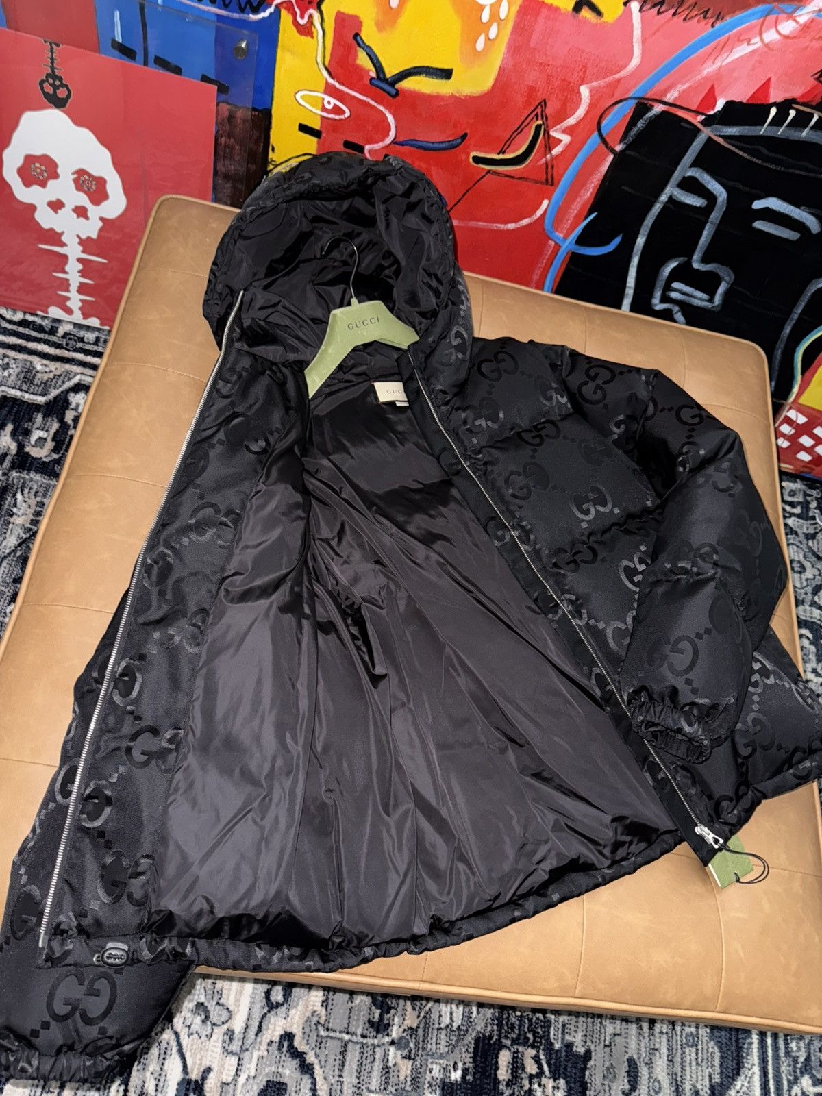 Gucci Gucci jumbo logo down jacket 54 Size US L / EU 52-54 / 3 - 3 Thumbnail