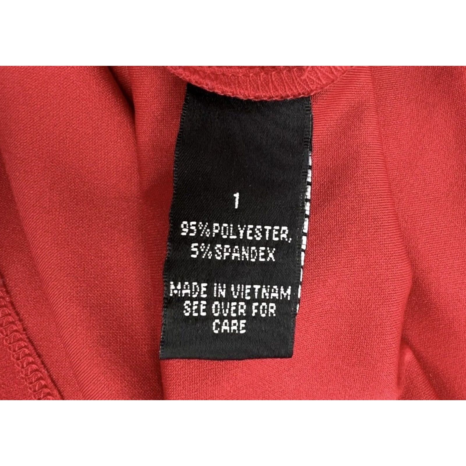 Vintage BCX Dress Juniors Dress Size 1 Red Halter Top Scallop Cut Dress Sleeveless Women's Minimalist A-Line Short Solid Red BCX Dress Boys Girls Mens Womens Size XS / US 0-2 / IT 36-38 - 4 Thumbnail