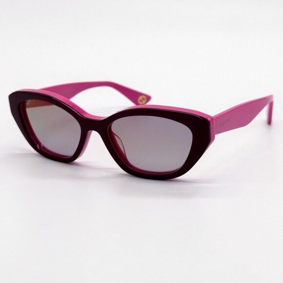 Gucci NEW GUCCI SUNGLASSES GG1638S 003 PINK/BLACK WOMEN EYEWEAR Size ONE SIZE - 4 Thumbnail