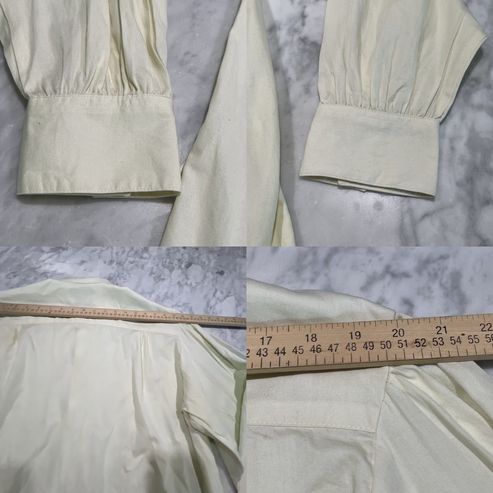 Vintage VINTAGE Frontier Classics Western Shirt Button-Up Men’s Large Yellow Long Sleeve Cotton Size US L / EU 52-54 / 3 - 8 Thumbnail