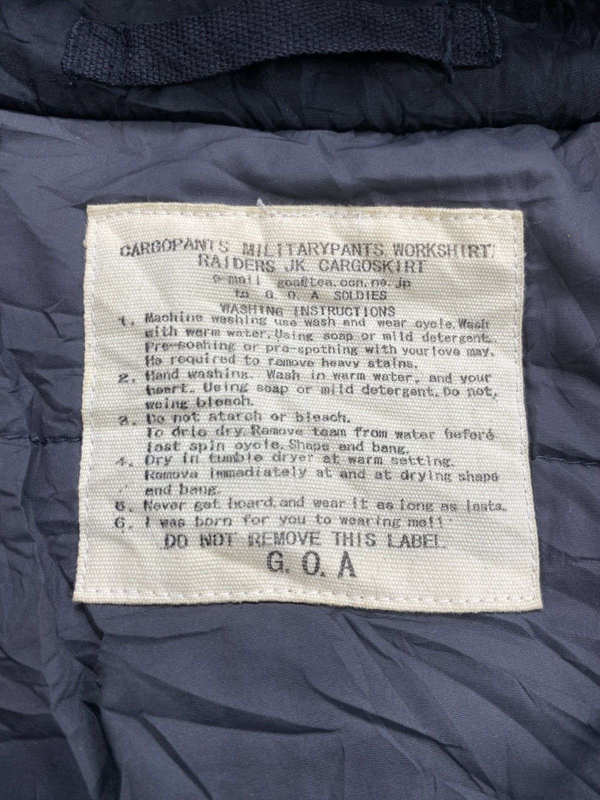 14th Addiction 2000s GOA Apocalypse Tangker Parachute Bono Jacket LGB Style Size US M / EU 48-50 / 2 - 7 Thumbnail