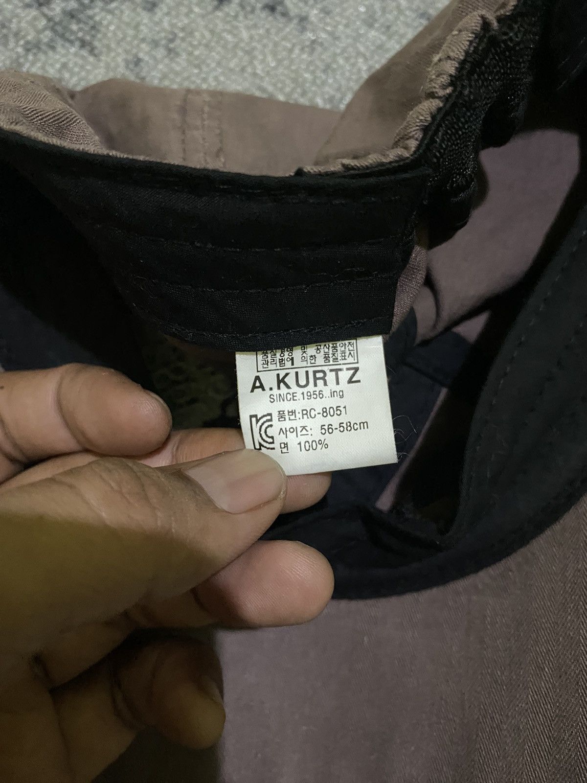 Hysteric Glamour Y2k A.kurtz distressed ifsixwasnine style patrol cap Size ONE SIZE - 7 Thumbnail