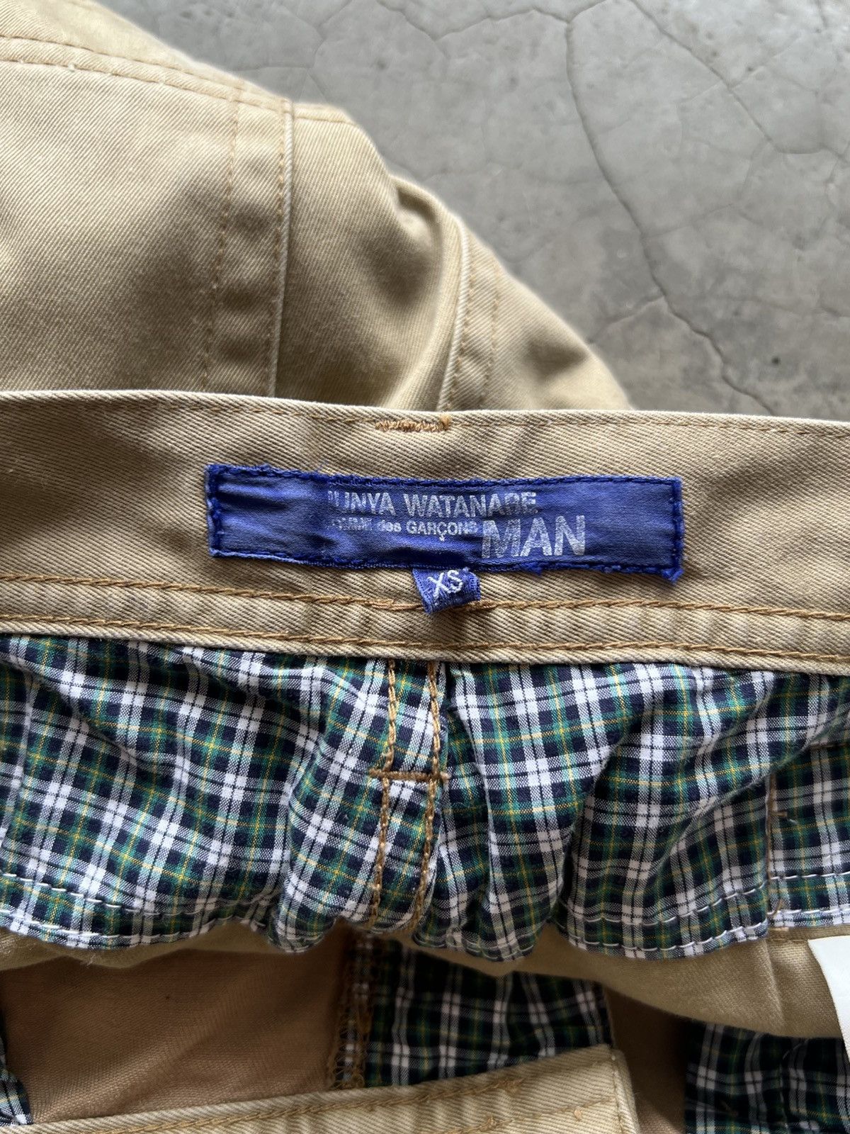 Junya Watanabe Junya Watanabe - S/S’10 Two Tone Cinch Back Chino Pants Size US 32 / EU 48 - 11 Thumbnail