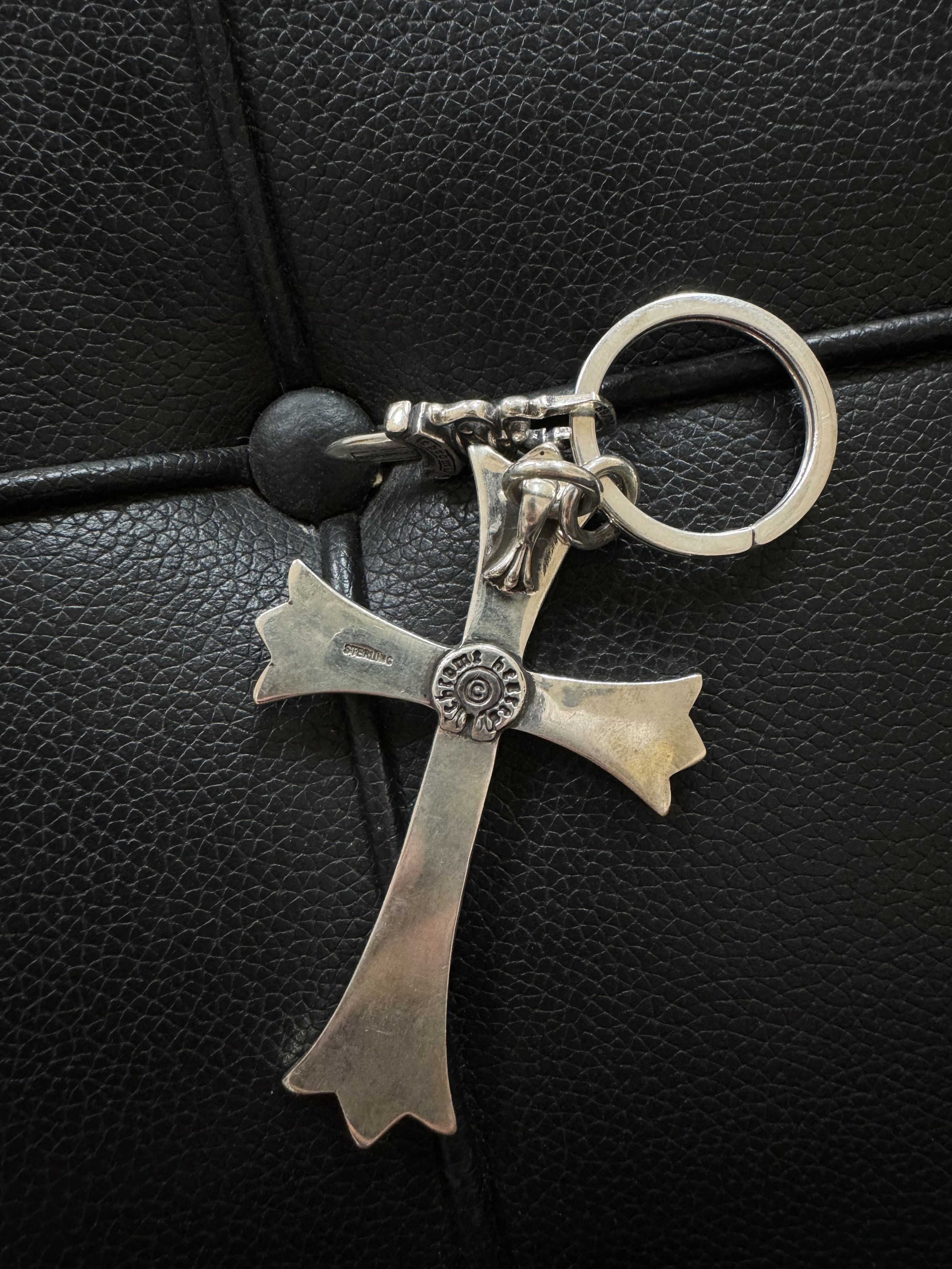 Chrome Hearts Chrome Hearts Cross Keychain With Dagger Size ONE SIZE - 7 Thumbnail