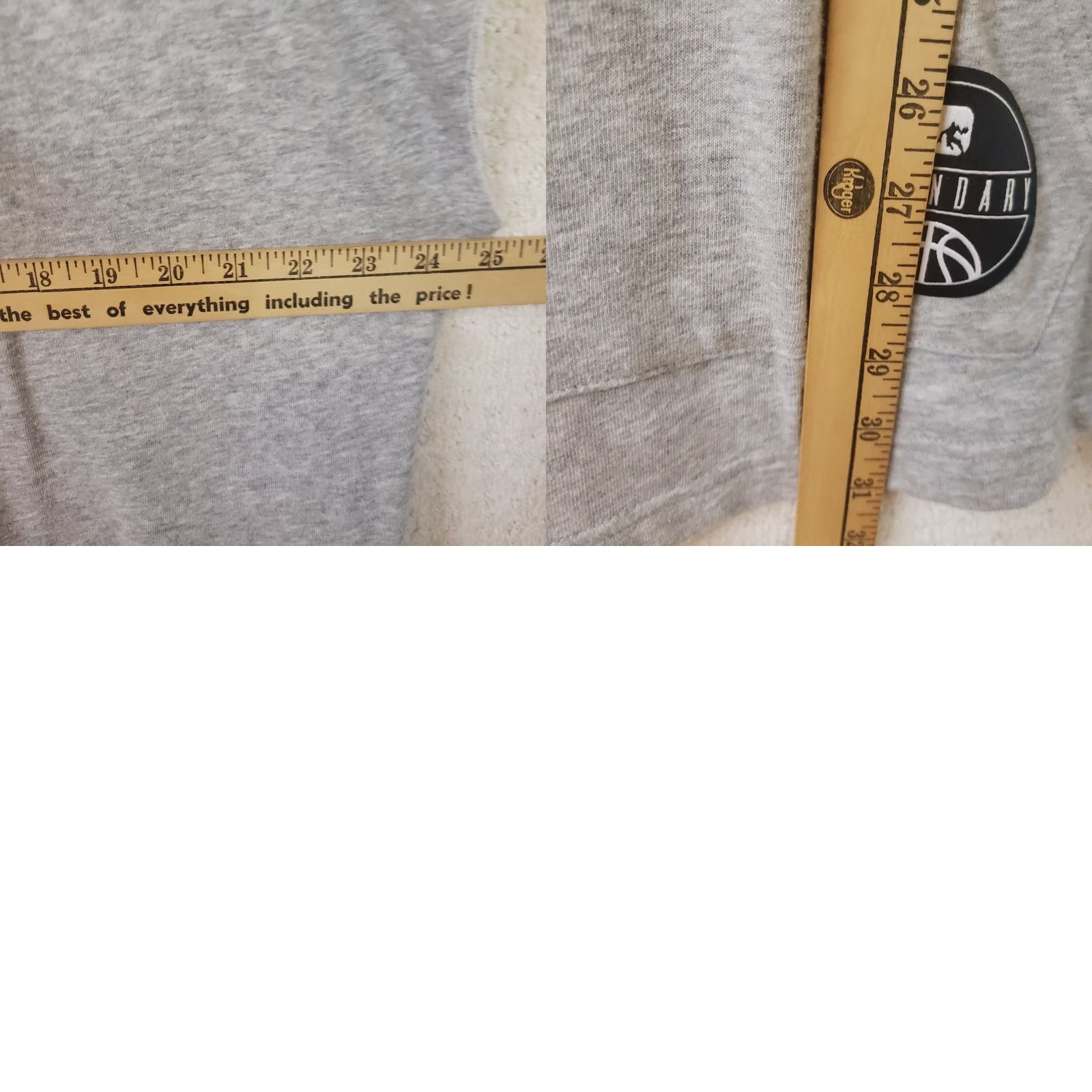 Vintage AND1 Legendary Sleeveless Hoodie Mens XL Gray Pullover with Side Zipper Size US XL / EU 56 / 4 - 10 Thumbnail