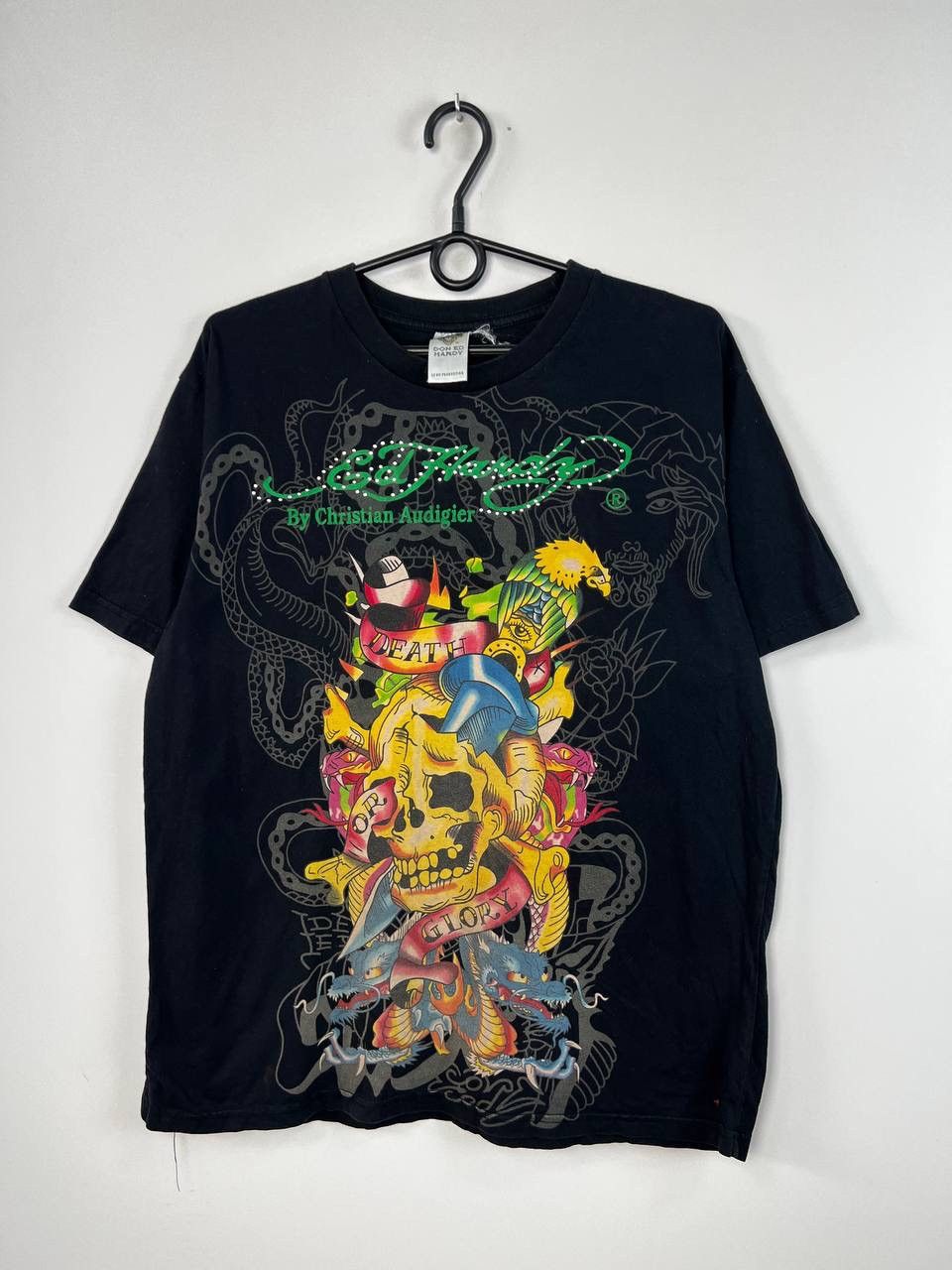 Ed Hardy Ed Hardy streetwear vintage t-shirts size M Size US M / EU 48-50 / 2 - 1 Thumbnail