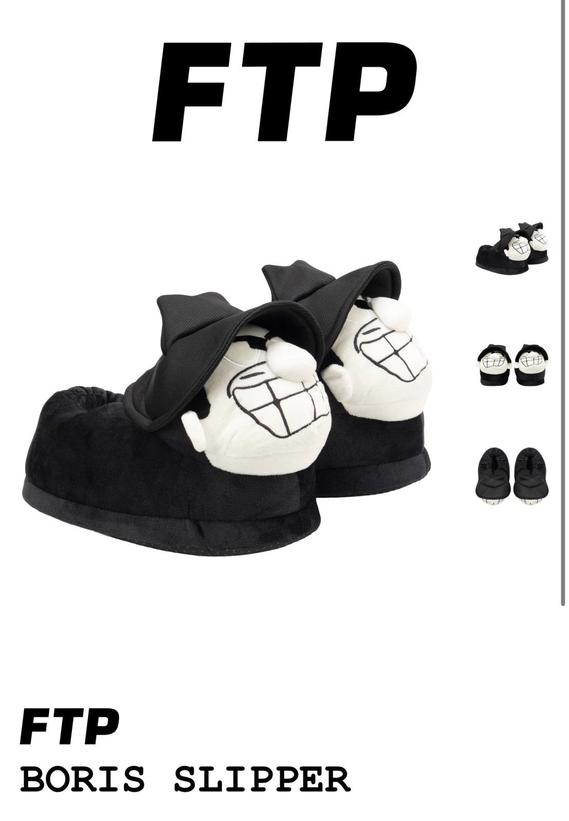 Fuck The Population Ftp Boris Slippers L/XL Size US 11 / EU 44 - 8 Thumbnail
