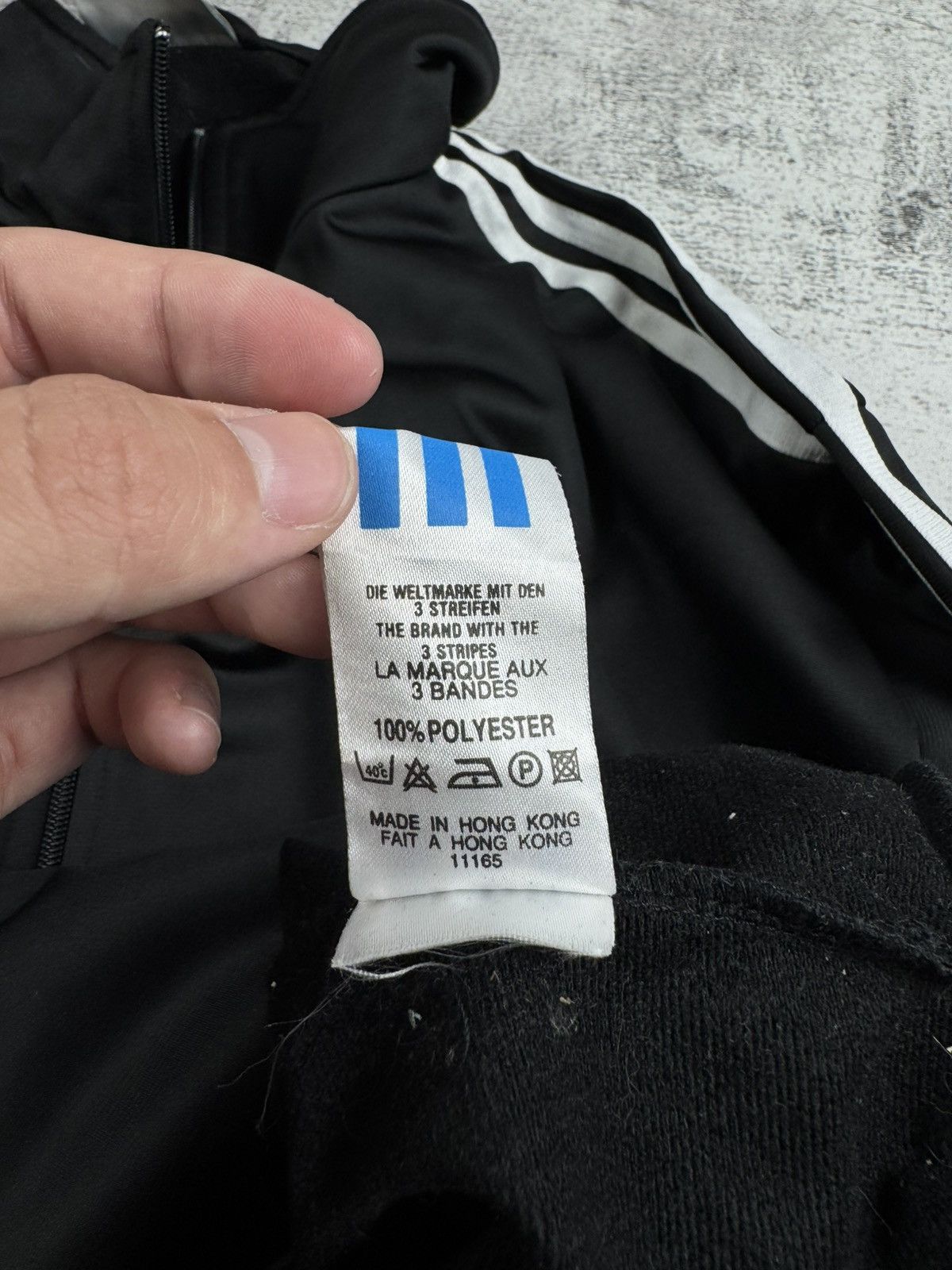 Adidas Vintage Adidas Original Y2K Retro Black Logo Track Activewear Zip Light Jacket Size US M / EU 48-50 / 2 - 11 Thumbnail