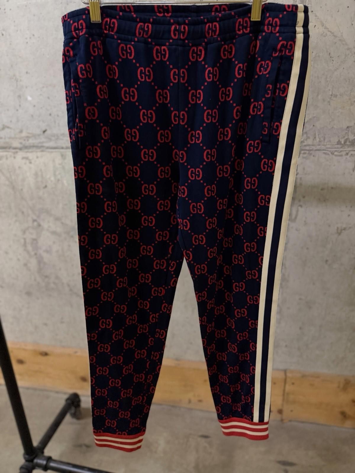 Gucci Size XXL Gucci Sweat Pants Jogger Mens Red Blue Cross Style Size 40" / US 18 - 3 Thumbnail