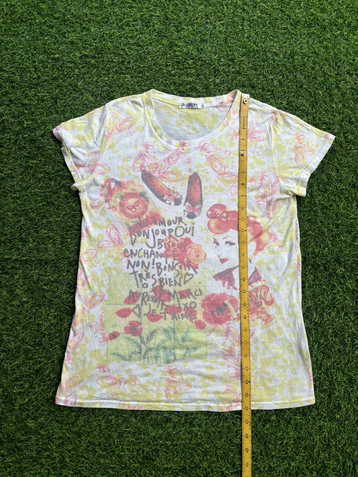 Hysteric Glamour Y2k Altbeny Full Print Women's Tshirt Size XL / US 12-14 / IT 48-50 - 11 Thumbnail