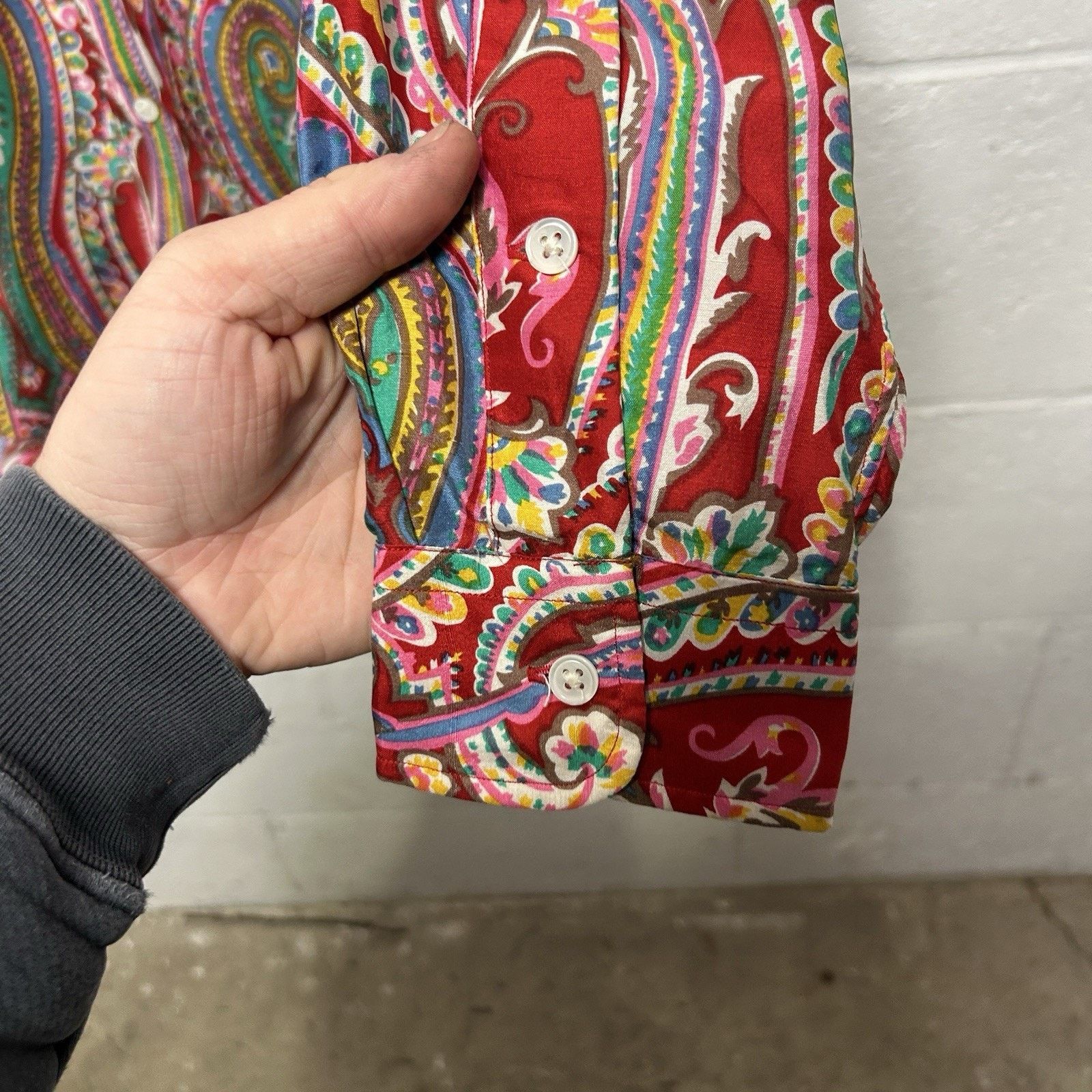 Ralph Lauren Vintage Polo Ralph Lauren 100% Silk Button-Down “Paisley” Size US M / EU 48-50 / 2 - 5 Thumbnail
