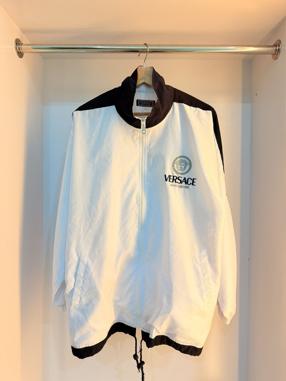 Versace Jeans Couture Versace jeans couture windbreaker Size US L / EU 52-54 / 3 - 1 Thumbnail