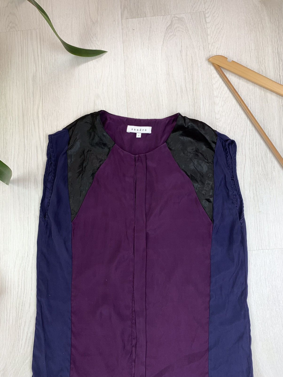 Sandro Sandro Paris Women’s Silk Blouse Size 1 Size S / US 4 / IT 40 - 2 Thumbnail