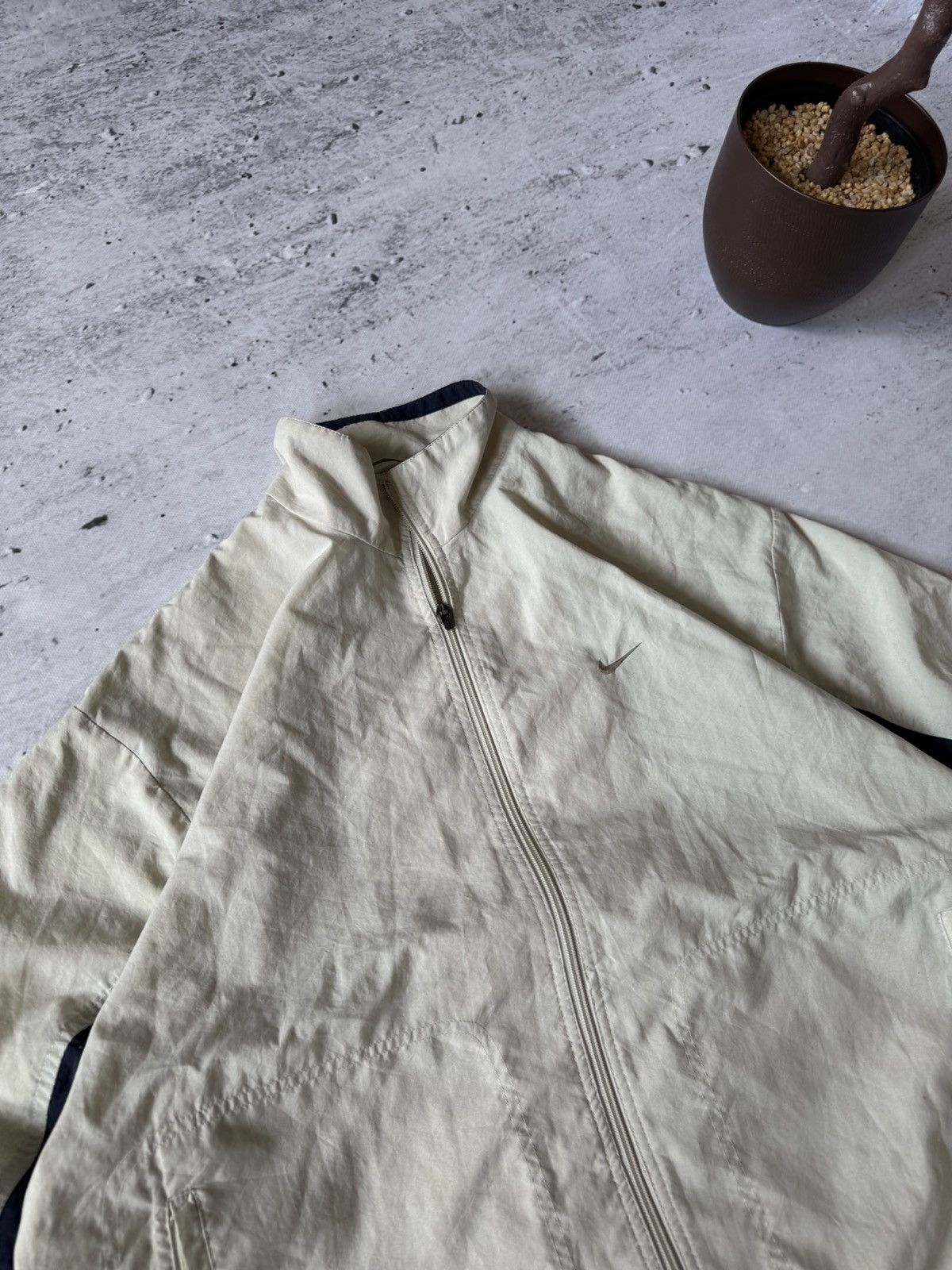 Nike × Vintage NIKE VINTAGE BASIC LOGO OVERSIZE BAGGY LIGHT JACKET Size US M / EU 48-50 / 2 - 4 Thumbnail