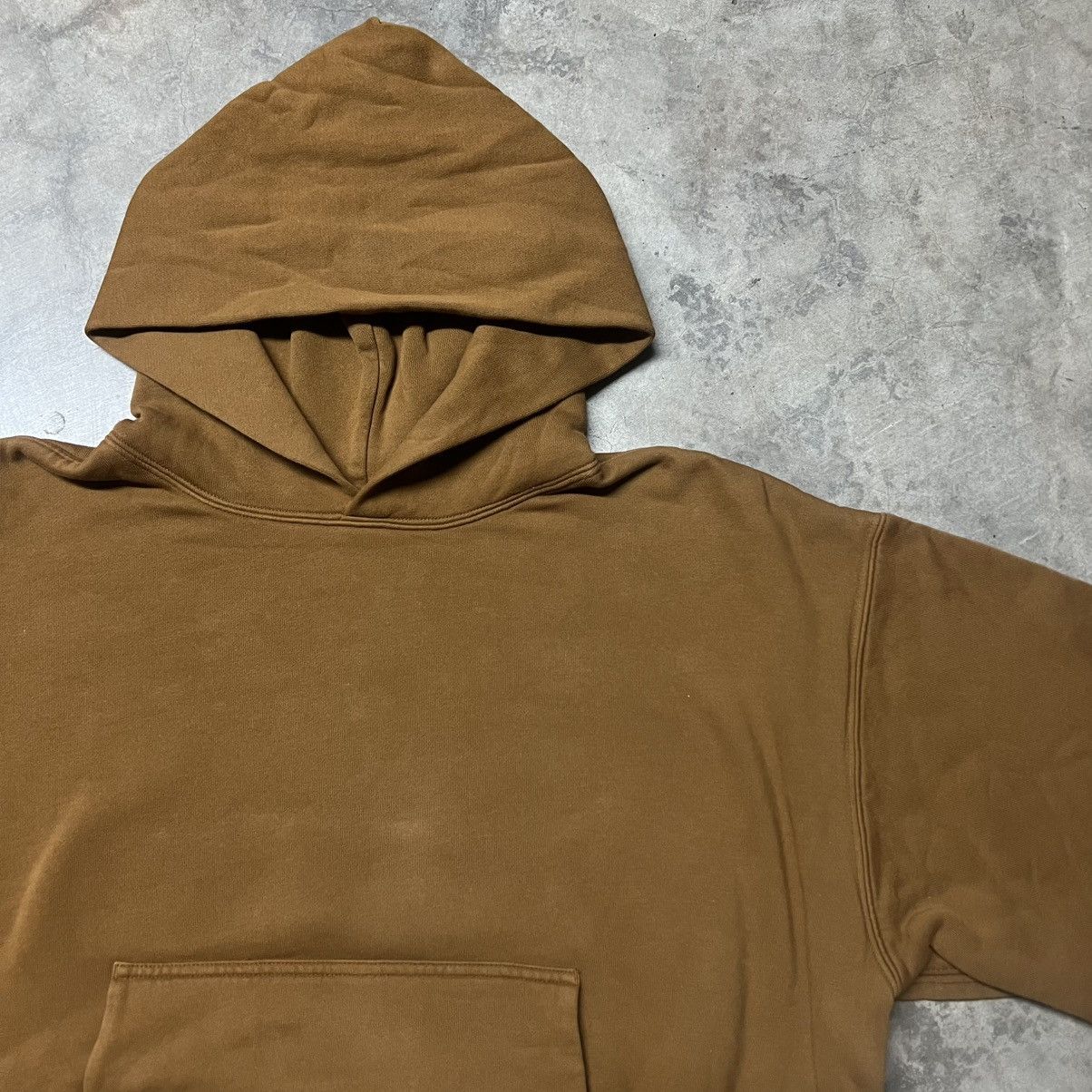 Gap × Kanye West × Yeezy Kanye West YEEZY x GAP Double-Layer Brown Hoodie Sweater Size US M / EU 48-50 / 2 - 1 Thumbnail