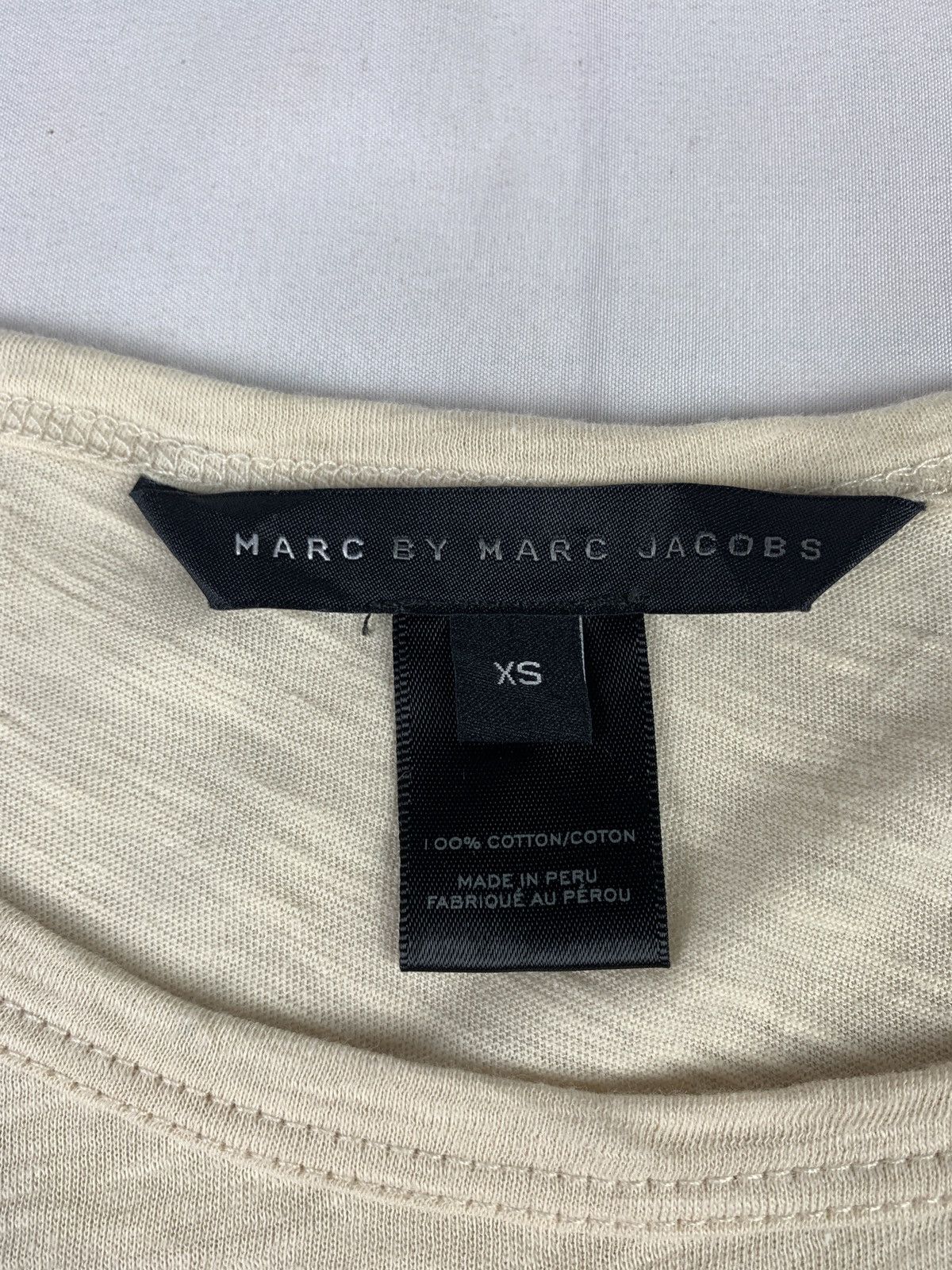 Marc by Marc Jacobs 2012 Marc by Marc Jacobs Vintage Look NY Font Tee Size S / US 4 / IT 40 - 8 Thumbnail