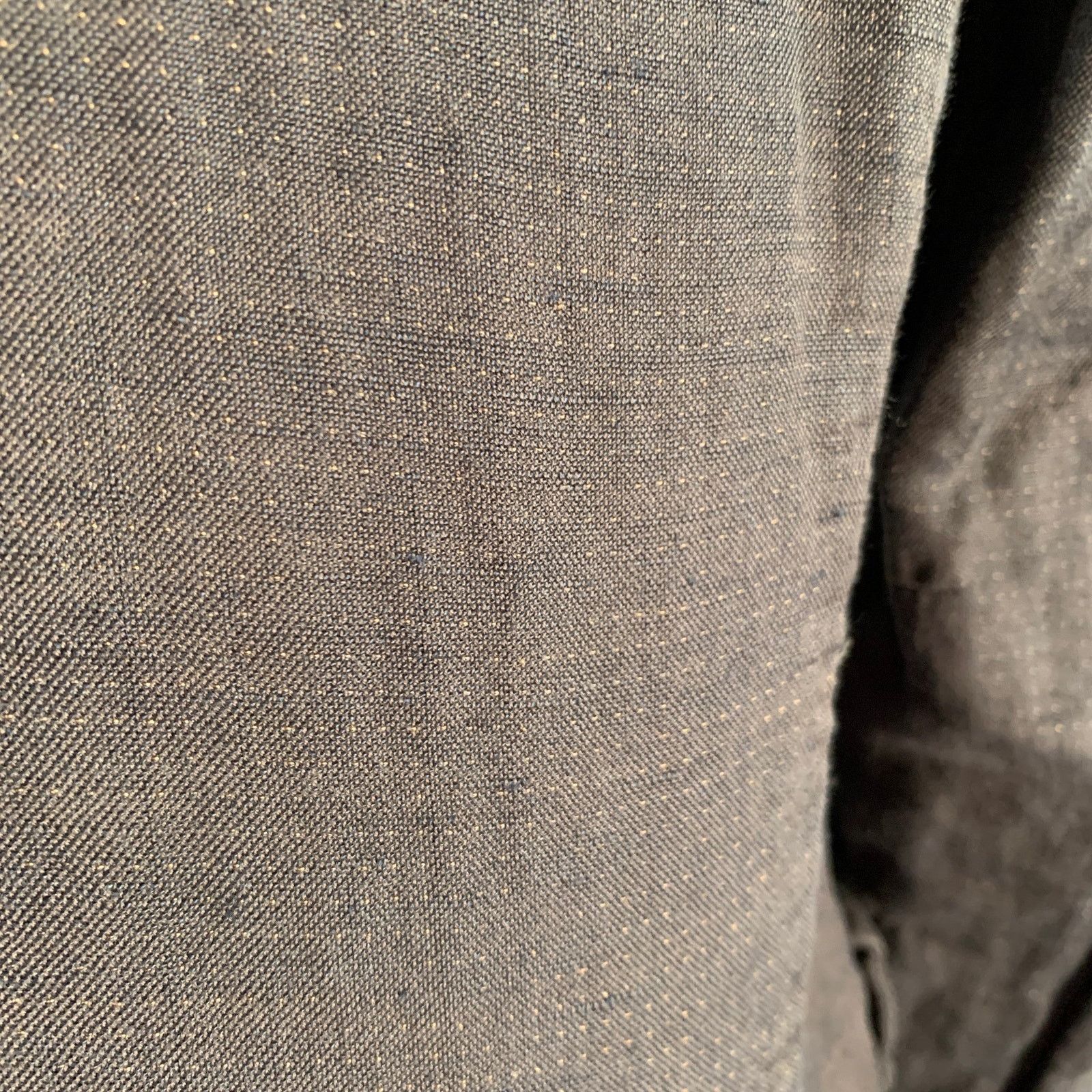 Forme 33204322896 FORME 3'3204322896 Grey Dots Cotton Linen Silk Sport Coat Size 40R - 6 Thumbnail