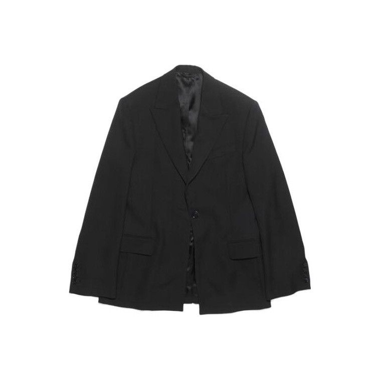 Acne Studios Acne Studios Wool Blend Single Breasted Blazer Black XXS Size XXS / US 00 / IT 34 - 1 Thumbnail
