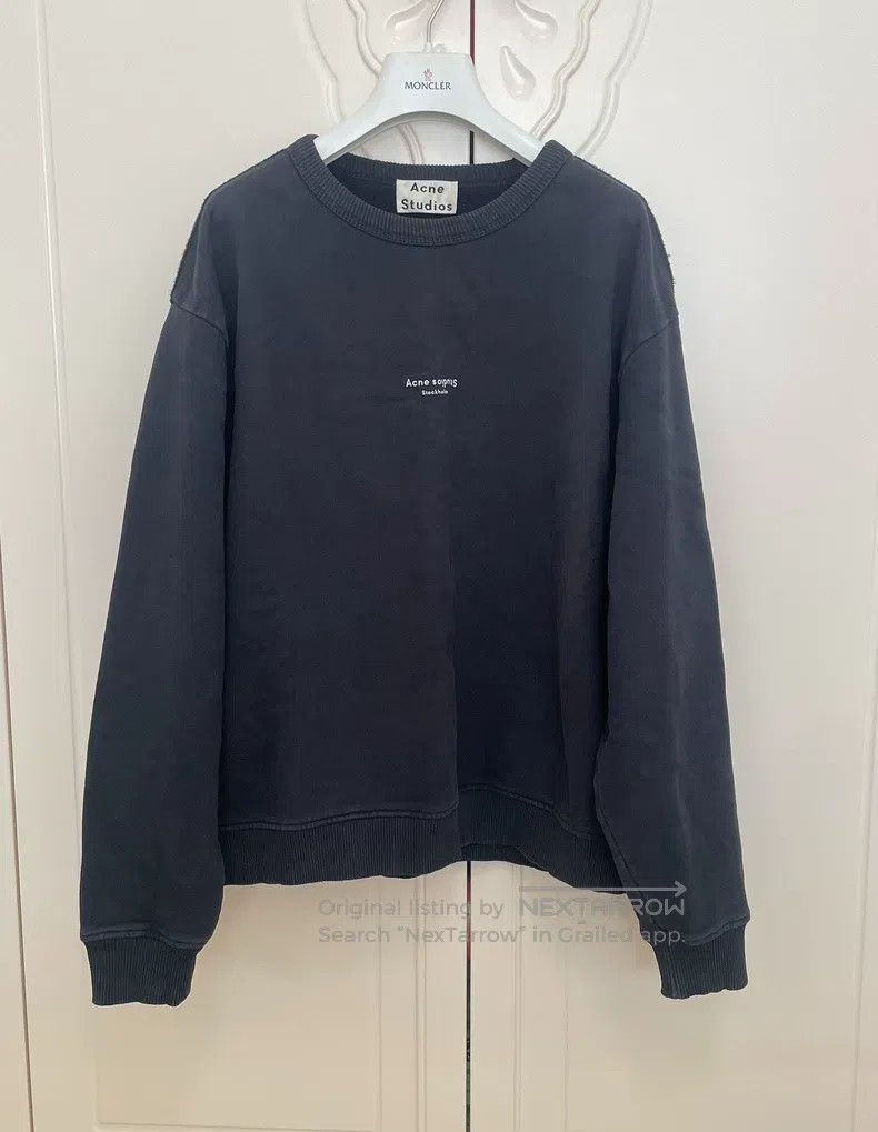 Acne Studios Acne Studios Reverse Letter Sweatshirt, Loose Fit, Vintage Size US XS / EU 42 / 0 - 2 Thumbnail