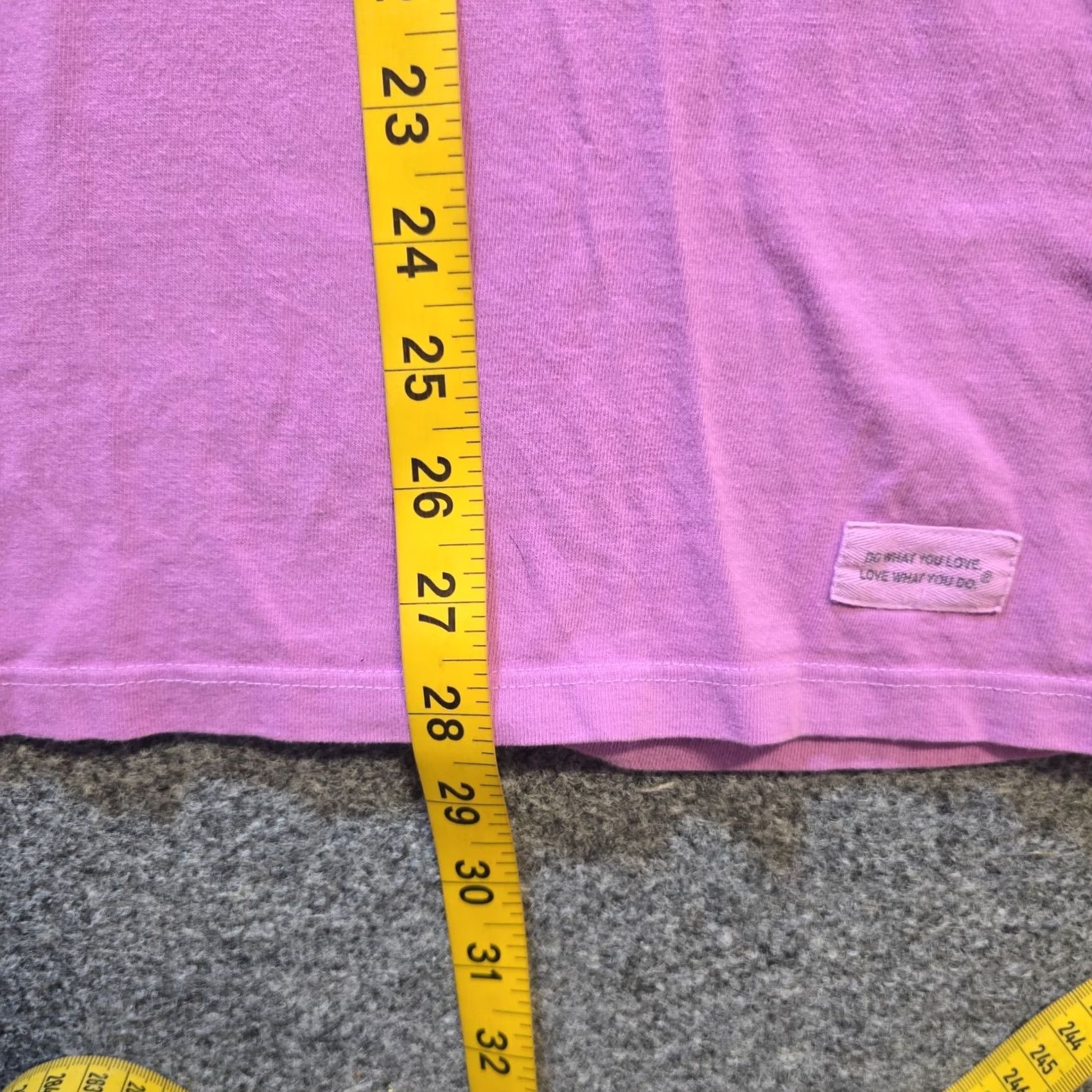 Life is Good Life is Good T-Shirt Womens XXL Pink V-Neck Short Sleeve Casual Tee 100% Cotton Lightweight Size XXL / US 16-18 / IT 52-54 - 7 Thumbnail