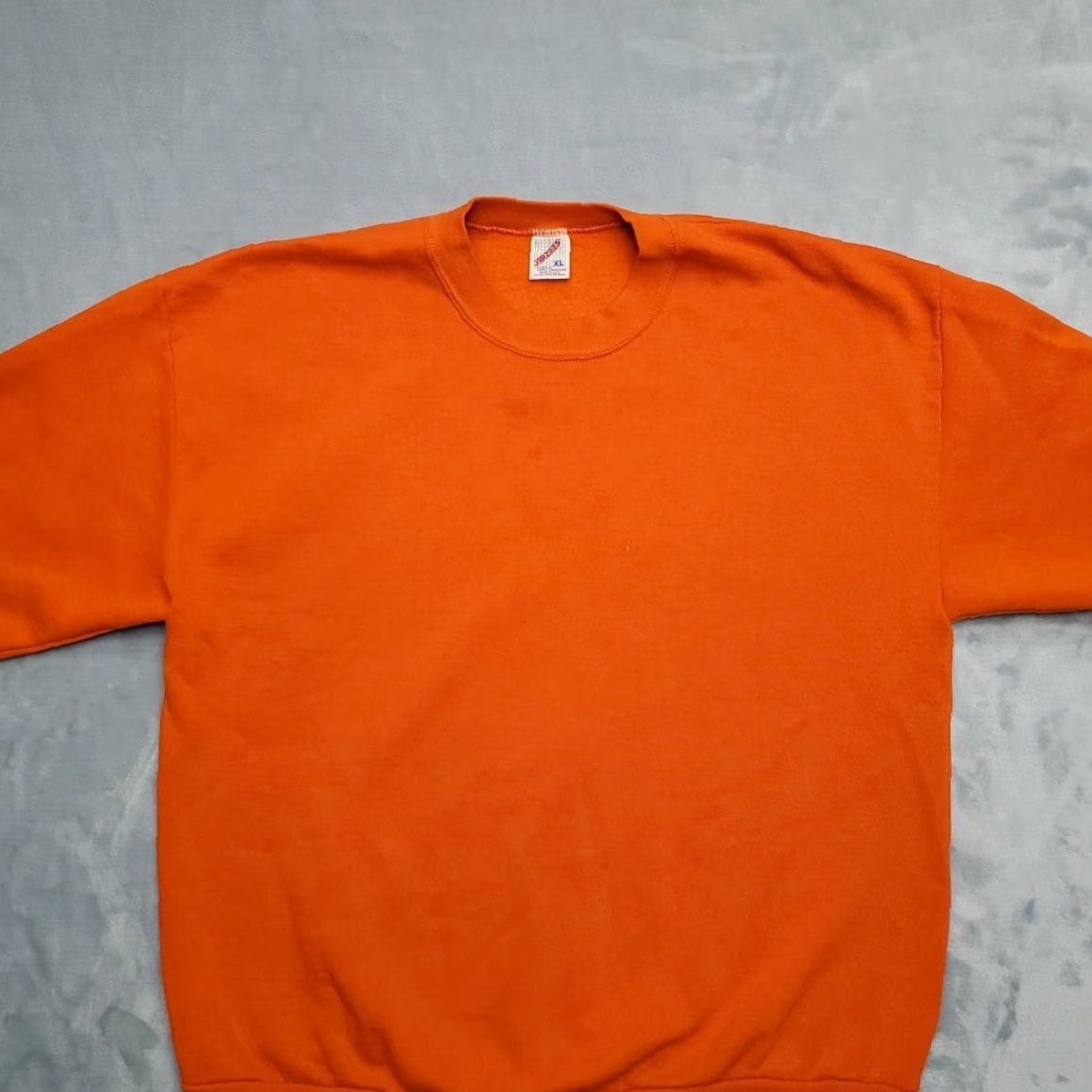 Jerzees VINTAGE Jerzees Sweatshirt Mens XL Orange Pullover Crewneck Made in USA Size US XL / EU 56 / 4 - 4 Thumbnail