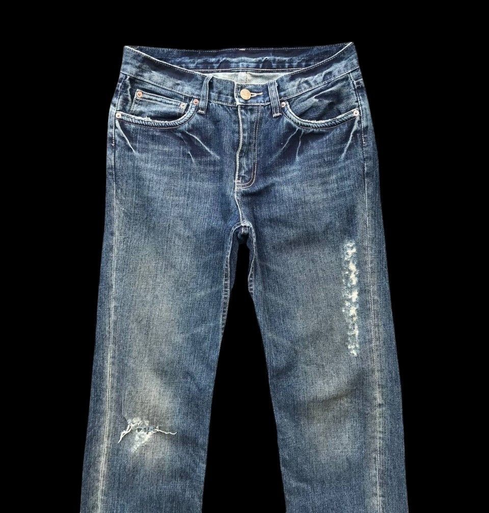 Japanese Brand × Takeo Kikuchi × Takeshy Kurosawa Takeo kikuchi Distressed denim japan tornado Size US 30 / EU 46 - 6 Thumbnail