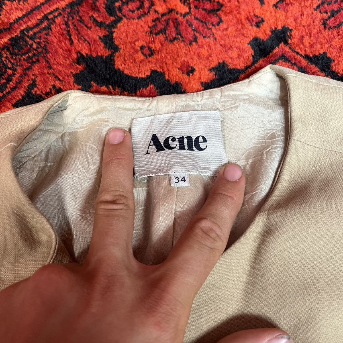 High Fashion Designer Acne Studios Belted Trench Coat