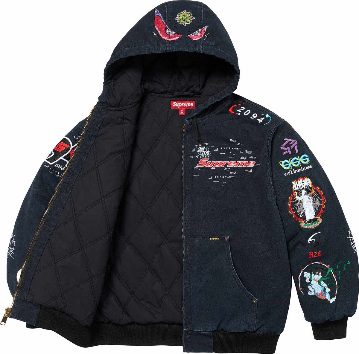 Supreme Supreme AOI Hooded Work Jacket | Grailed