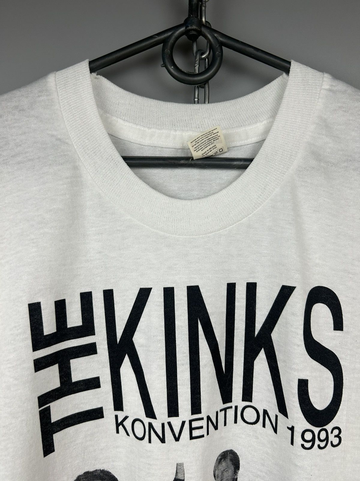 Band Tees × Vintage Vintage 1993 The Kinks Konvention Now and Then T shirt Size US L / EU 52-54 / 3 - 2 Thumbnail