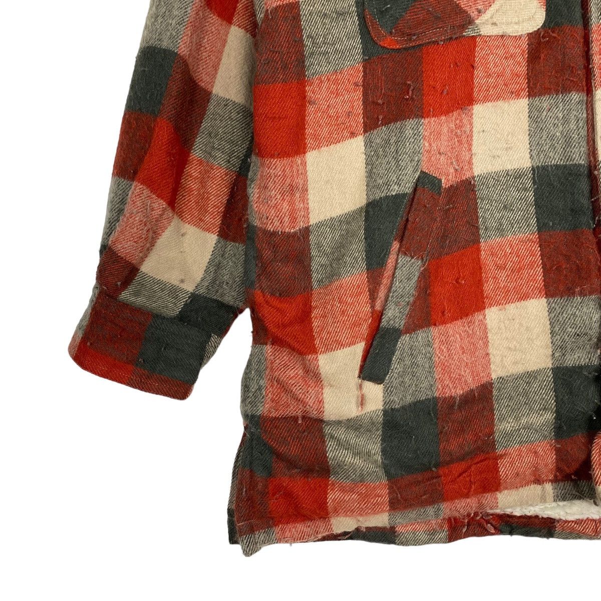 Japanese Brand Vintage Uniqlo Nova Check Sherpa Lining Jacket Size US L / EU 52-54 / 3 - 7 Thumbnail