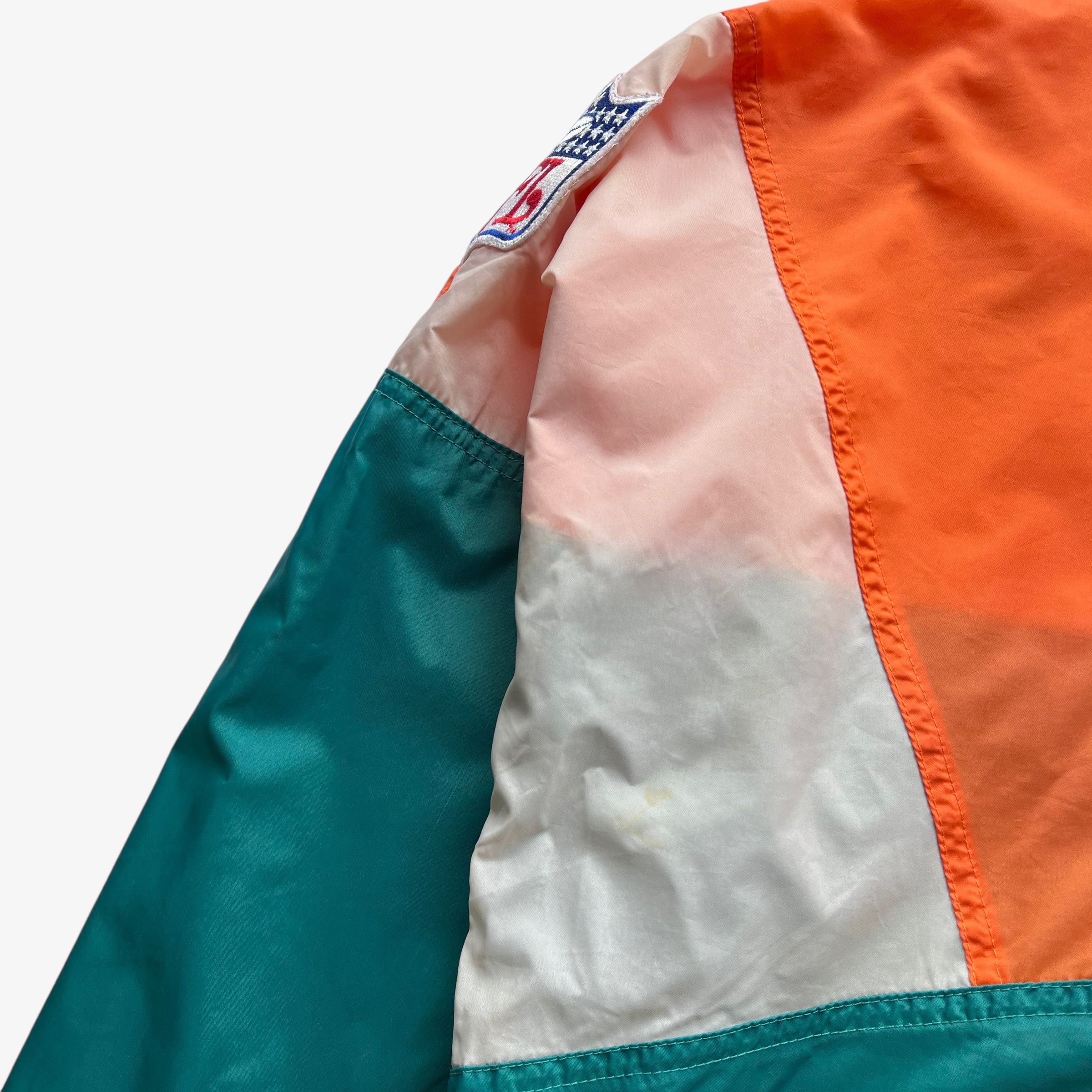 Apex One Vintage 90s Men's Apex One NFL Miami Dolphins Jacket Size US L / EU 52-54 / 3 - 10 Thumbnail