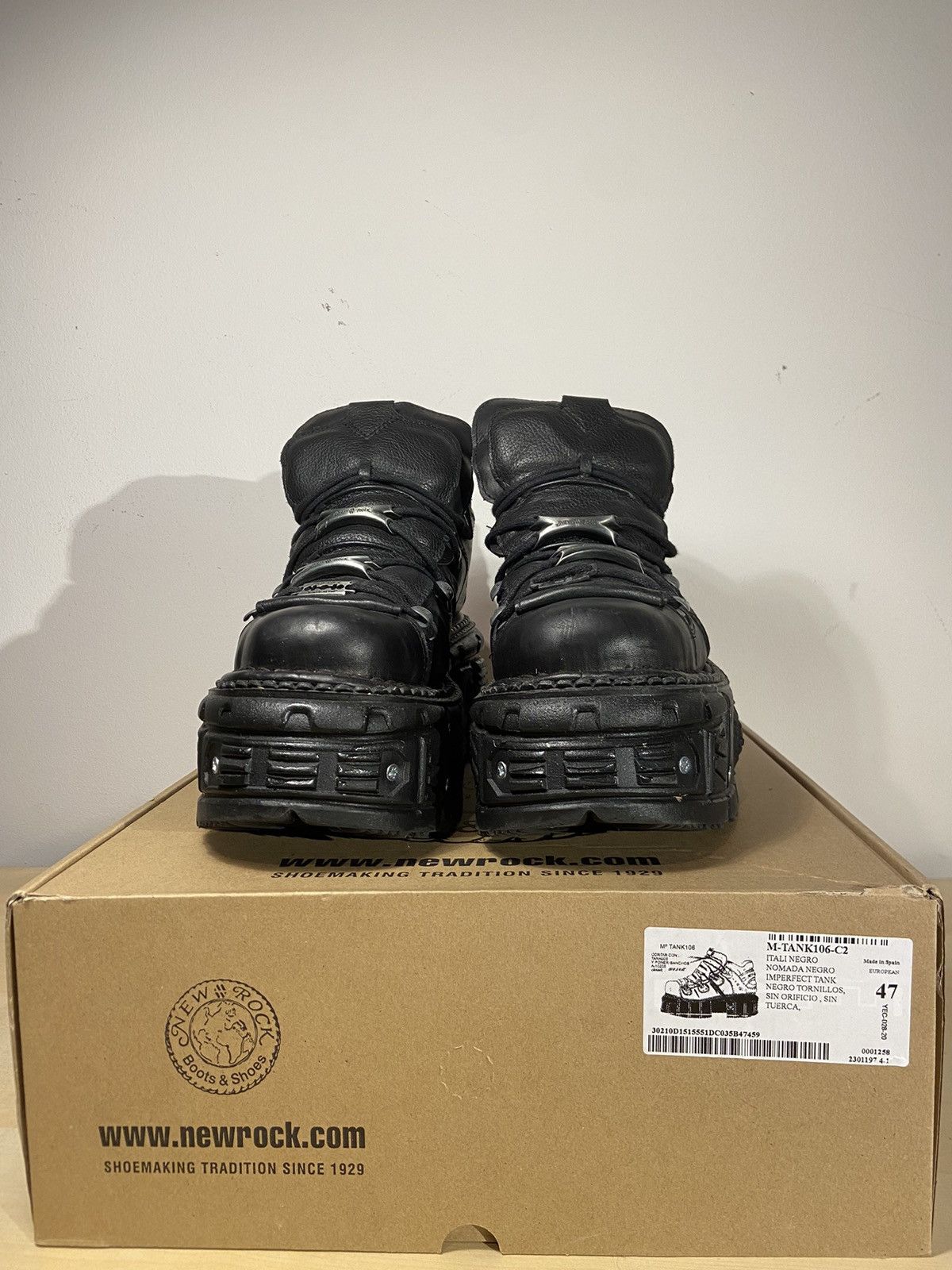 New Rock New Rock M-TANK106-C2 Ankle Boots | Grailed