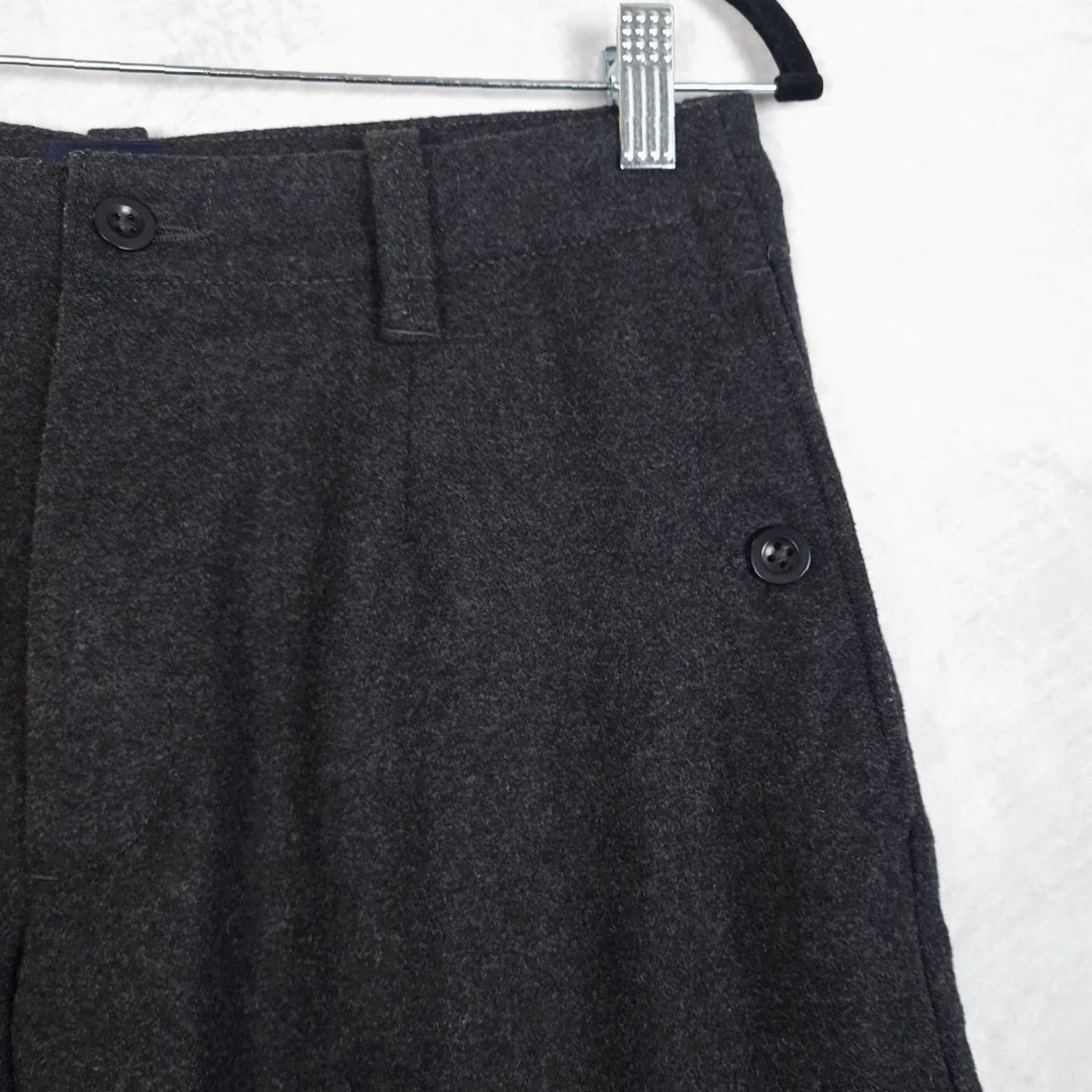 Gap VINTAGE Gap Wool Cargo Pants Mens 30 Gray Straight Leg Utility Military Workwear Size US 30 / EU 46 - 5 Thumbnail