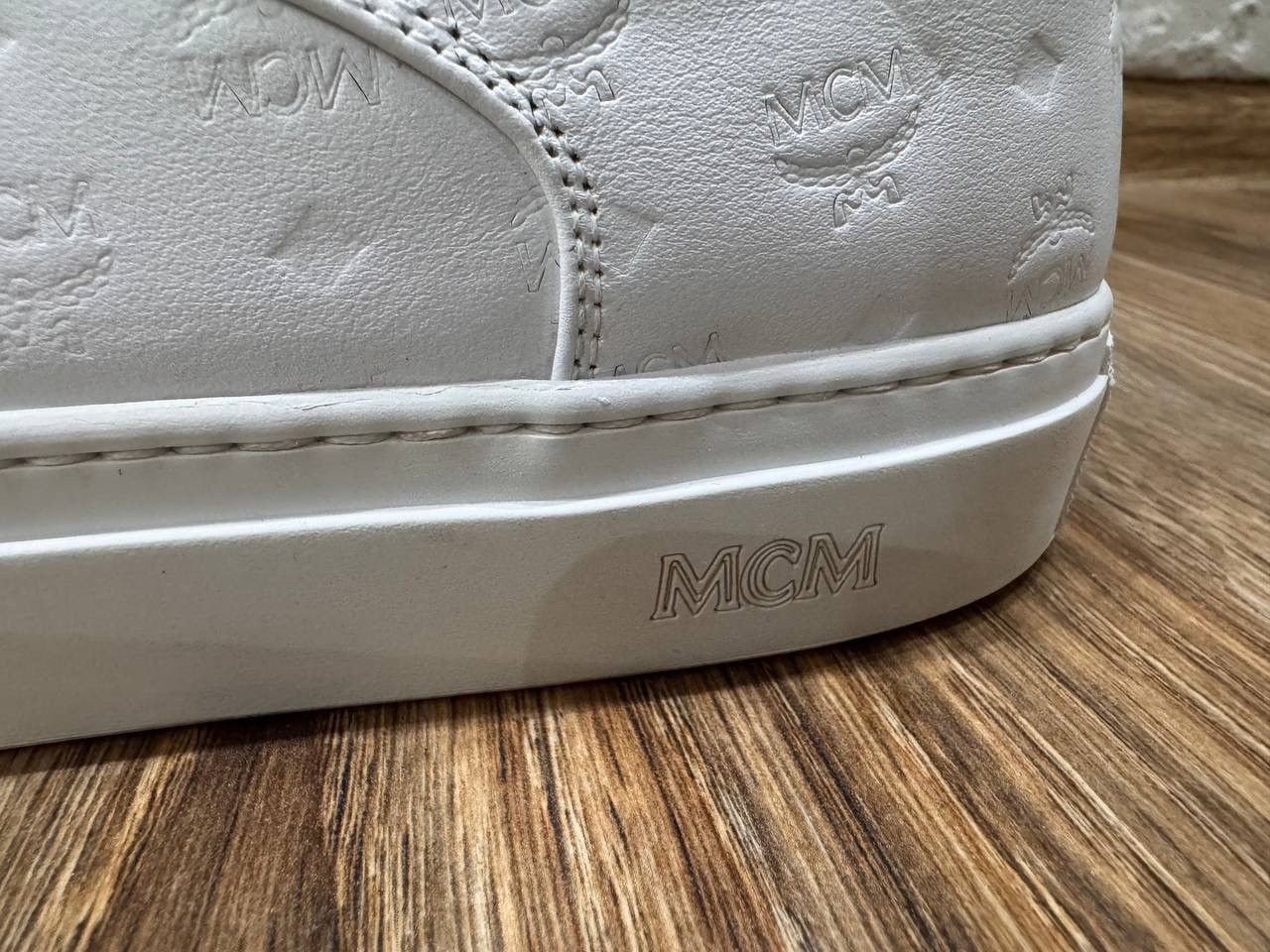 MCM MCM Men's Leather Sneakers Size 41 US 8 Size US 8 / EU 41 - 10 Thumbnail
