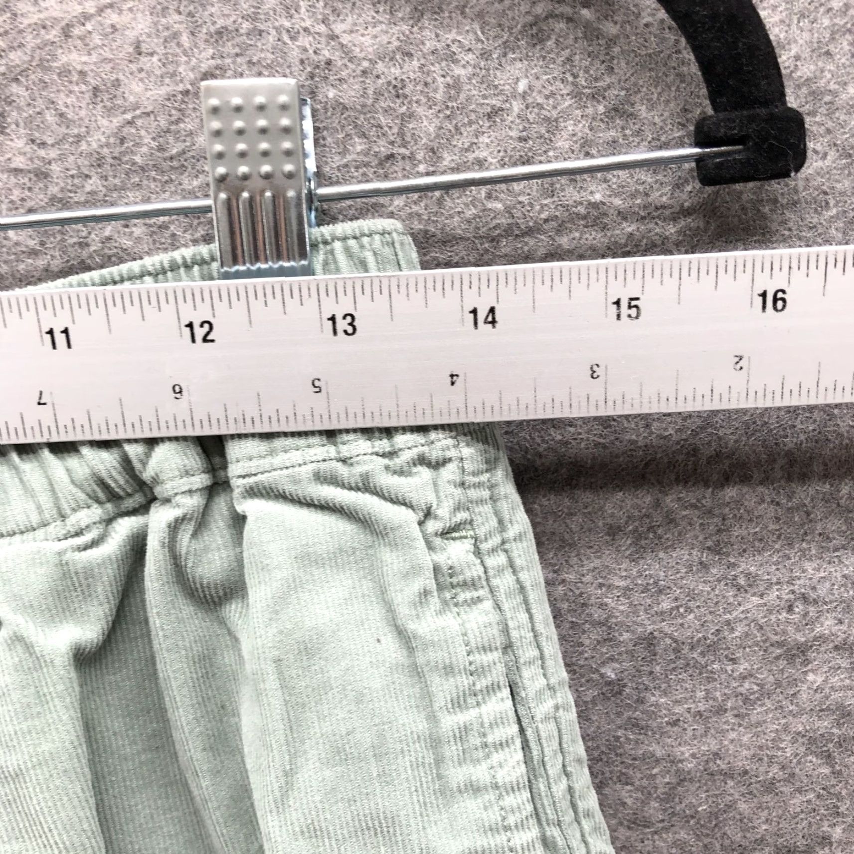 Madewell Madewell Pants Womens S Sage Green Ankle Wide-Leg High Rise Corduroy Pockets Relaxed Cotton Shoes? Size 28" / US 6 / IT 42 - 5 Thumbnail
