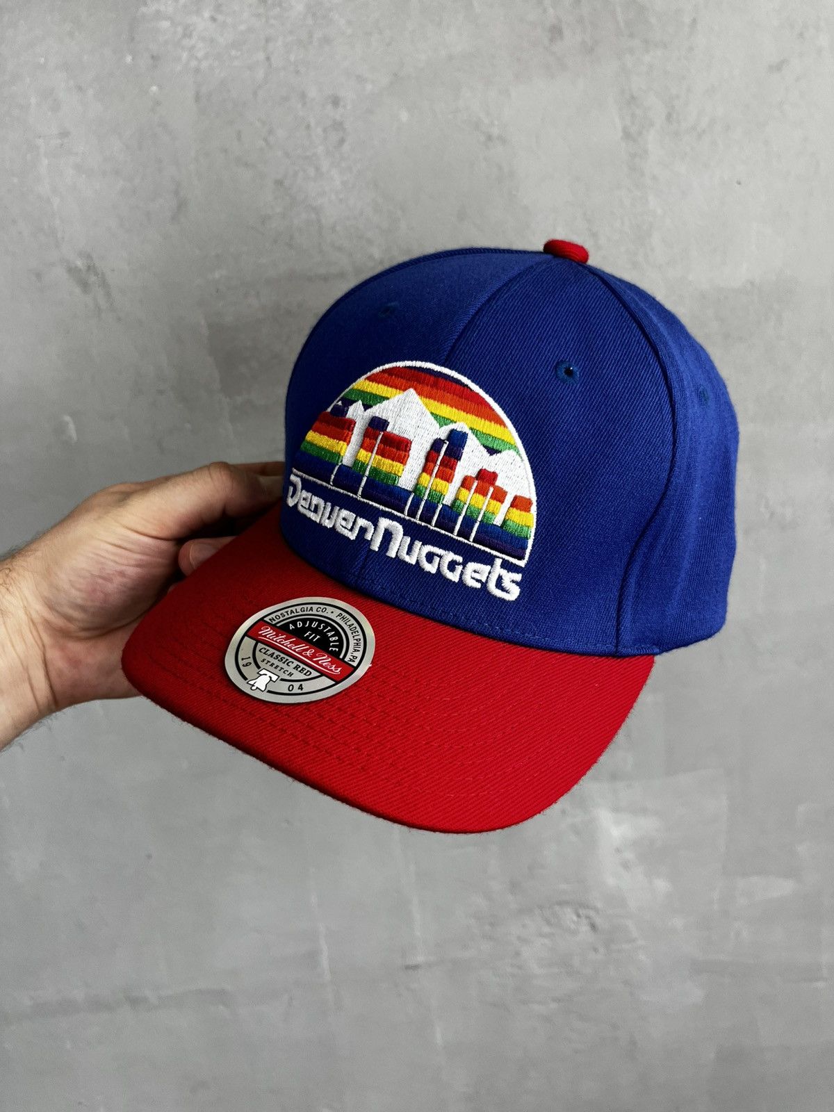 Mitchell & Ness Denver Nuggets NBA Hardwood Classics Snapback Hat Size ONE SIZE - 1 Thumbnail