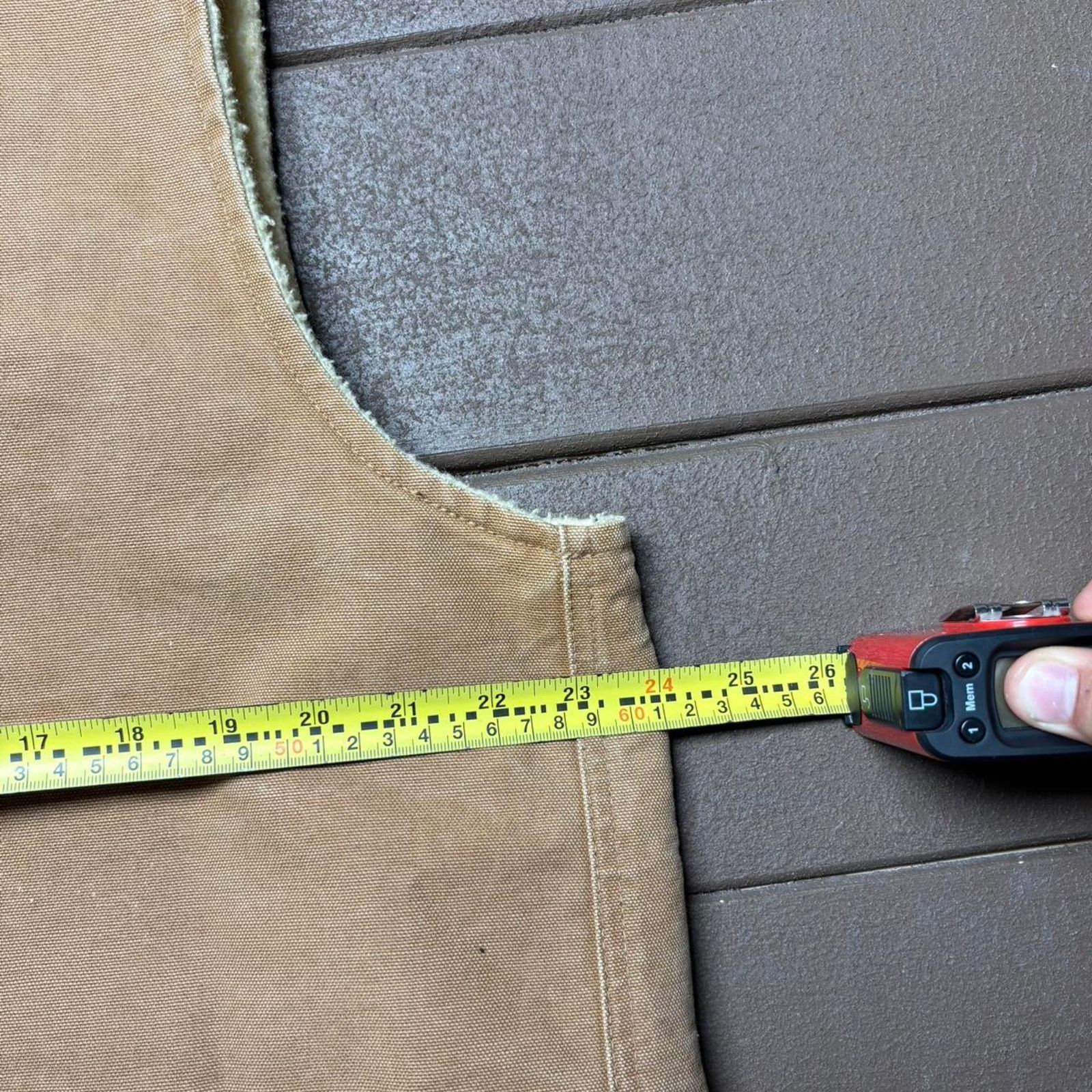 Carhartt Vintage Tan 1970s Carhartt Sherpa Lined Vest Size US XL / EU 56 / 4 - 3 Thumbnail