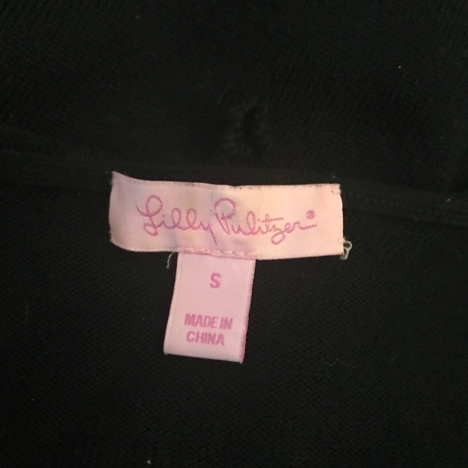Lilly Pulitzer Lilly Pulitzer Black Connie Merino Wool Sweater Dress S Size S / US 4 / IT 40 - 7 Thumbnail