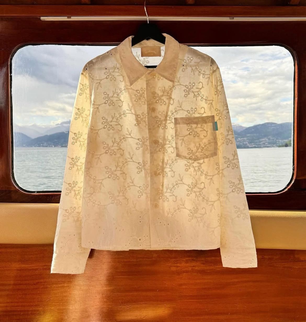 FiveFourFive Five Four Five Sangallo Summer Shirt Ivory Size L Size US L / EU 52-54 / 3 - 1 Thumbnail
