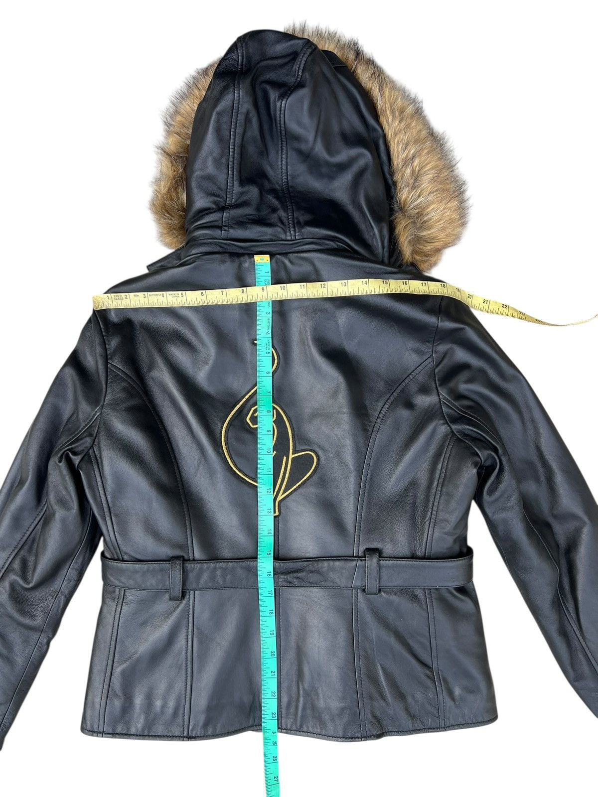 Leather Baby Phat Nappa Leather Jacket Hoodie Size L / US 10 / IT 46 - 18 Thumbnail