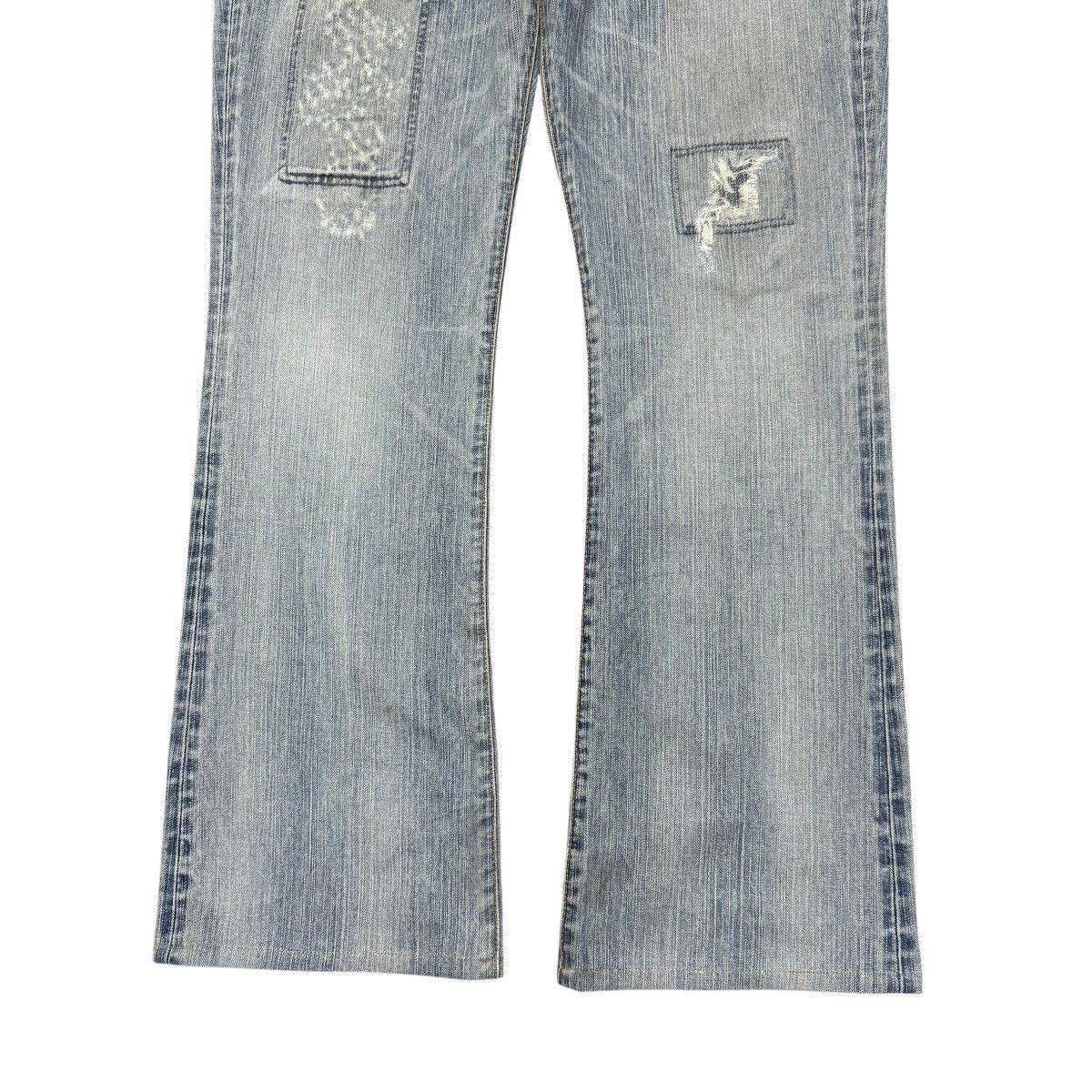 Edwin Exclusive Vintage Model Edwin 401XV Flare Jeans Patchwork Size US 36 / EU 52 - 8 Thumbnail