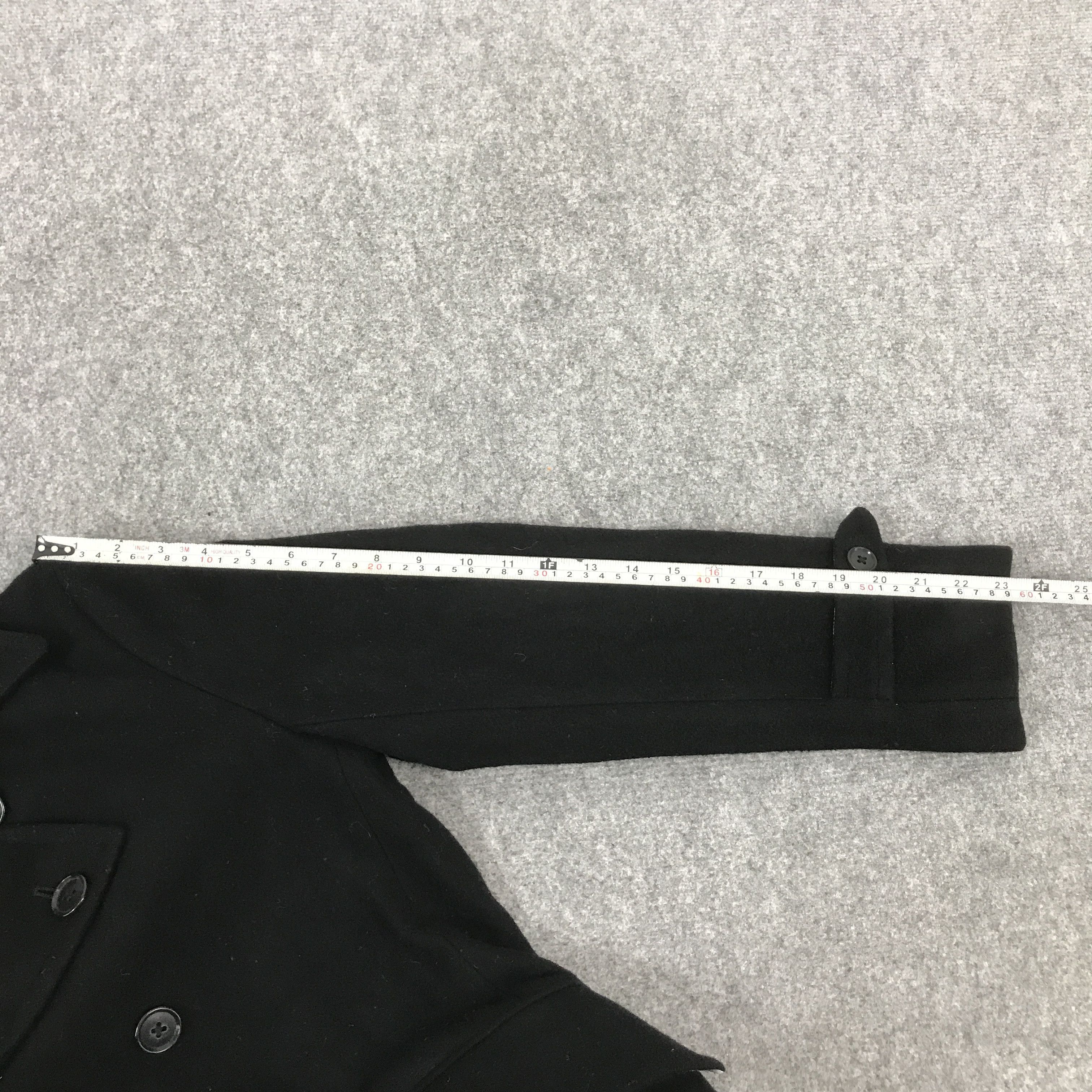 Designer × Japanese Brand MALE & CO DOUBLE BREASTED PUNK JAPAN WOOL JACKET Size US M / EU 48-50 / 2 - 10 Thumbnail