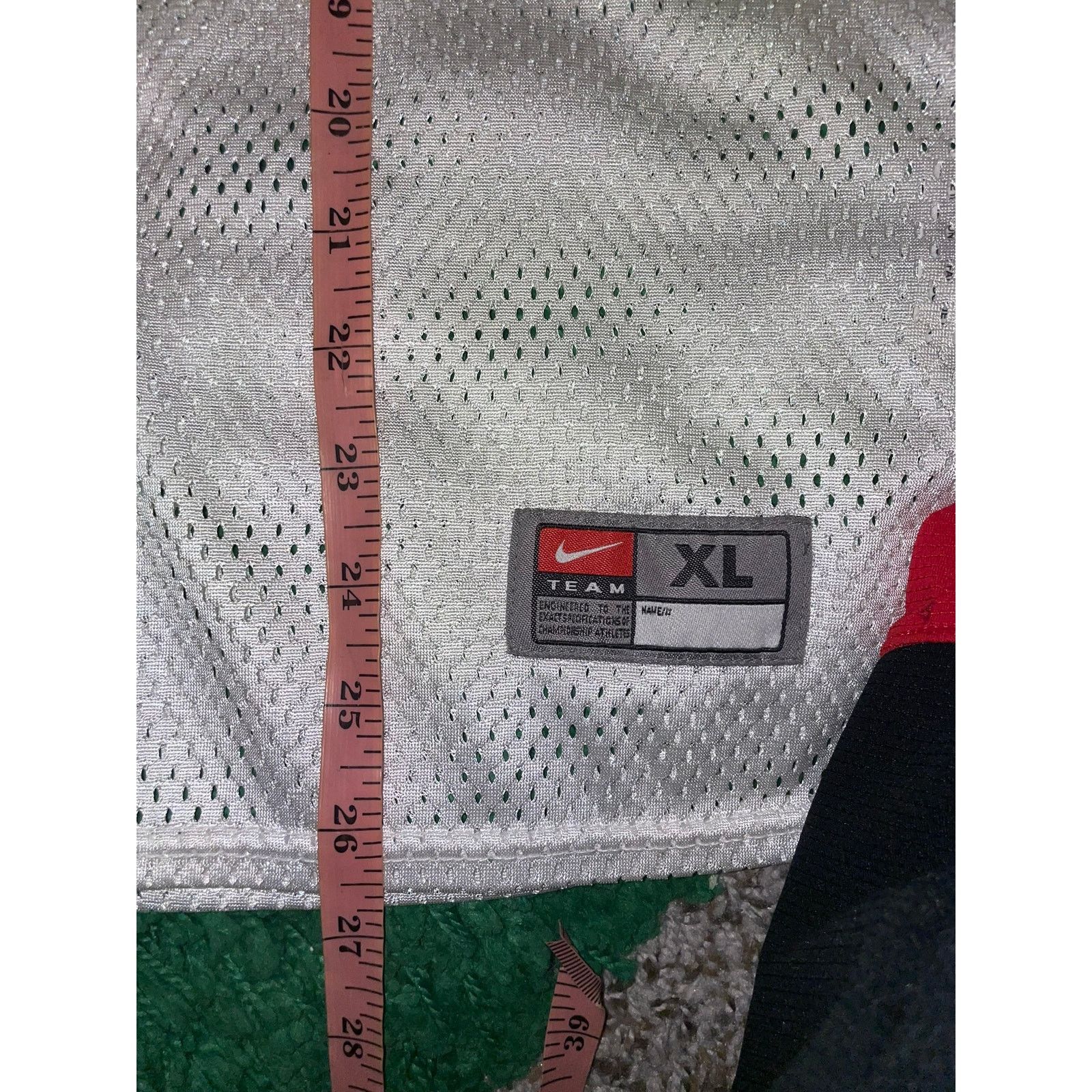 Nike Y2K Youth Nike White Jersey Active Top Practice Kid's XL Size US XL / EU 56 / 4 - 9 Thumbnail