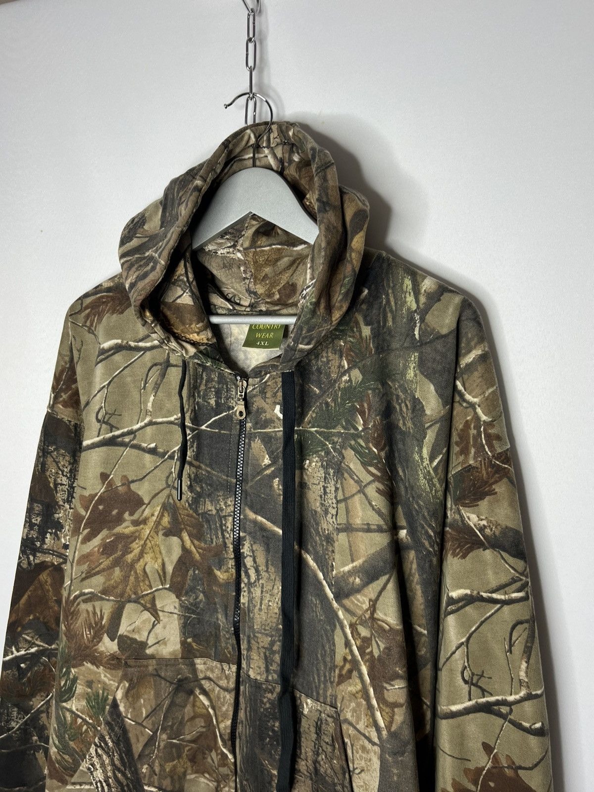 Other 🔥 Vintage Realtree Full Zip Camo Hoodie Y2K Hype Rare 🔥 Size US XXL / EU 58 / 5 - 3 Thumbnail