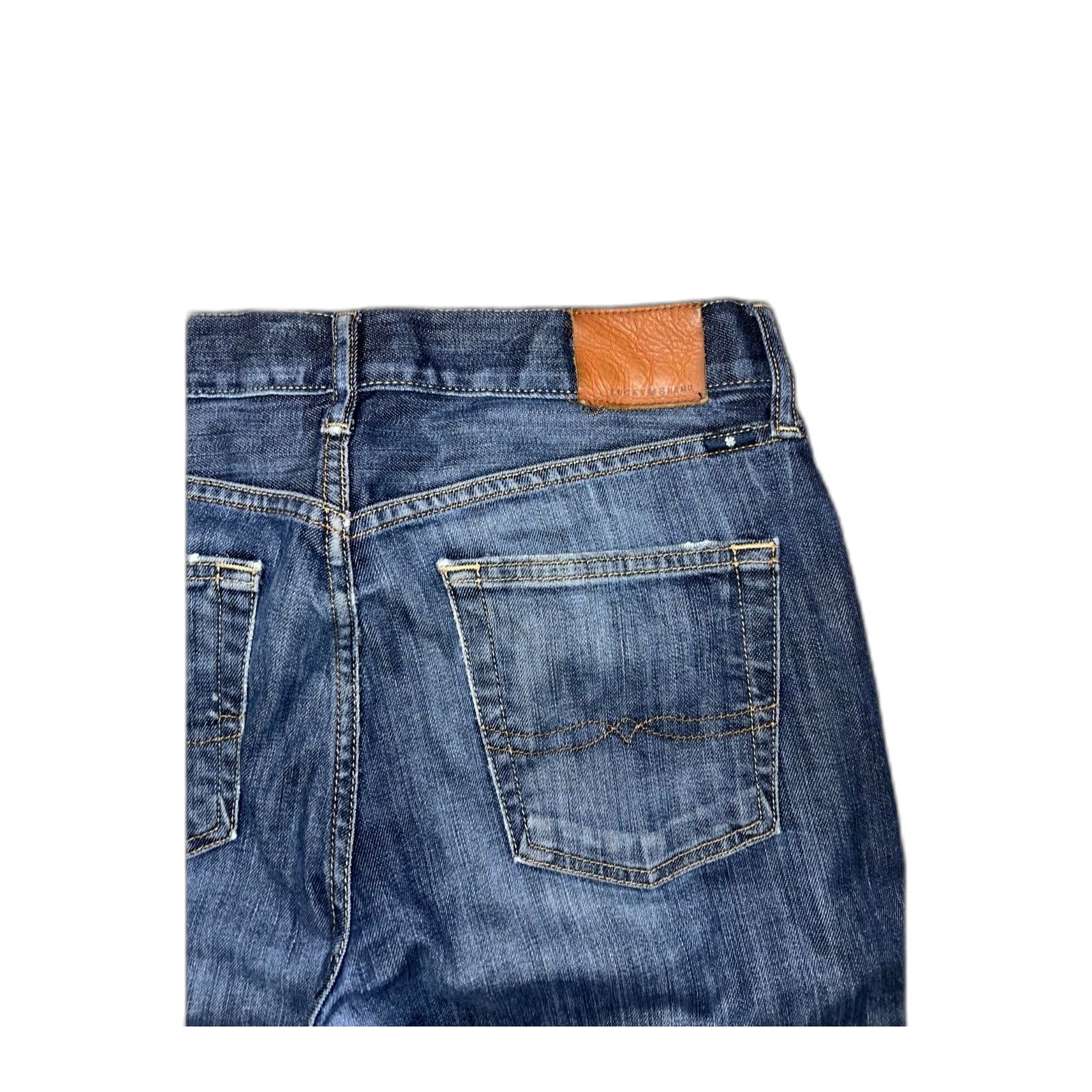 Lucky Brand Lucky Brand Jeans 353 Vintage Straight Fit Mens 30x32 Size US 30 / EU 46 - 4 Thumbnail