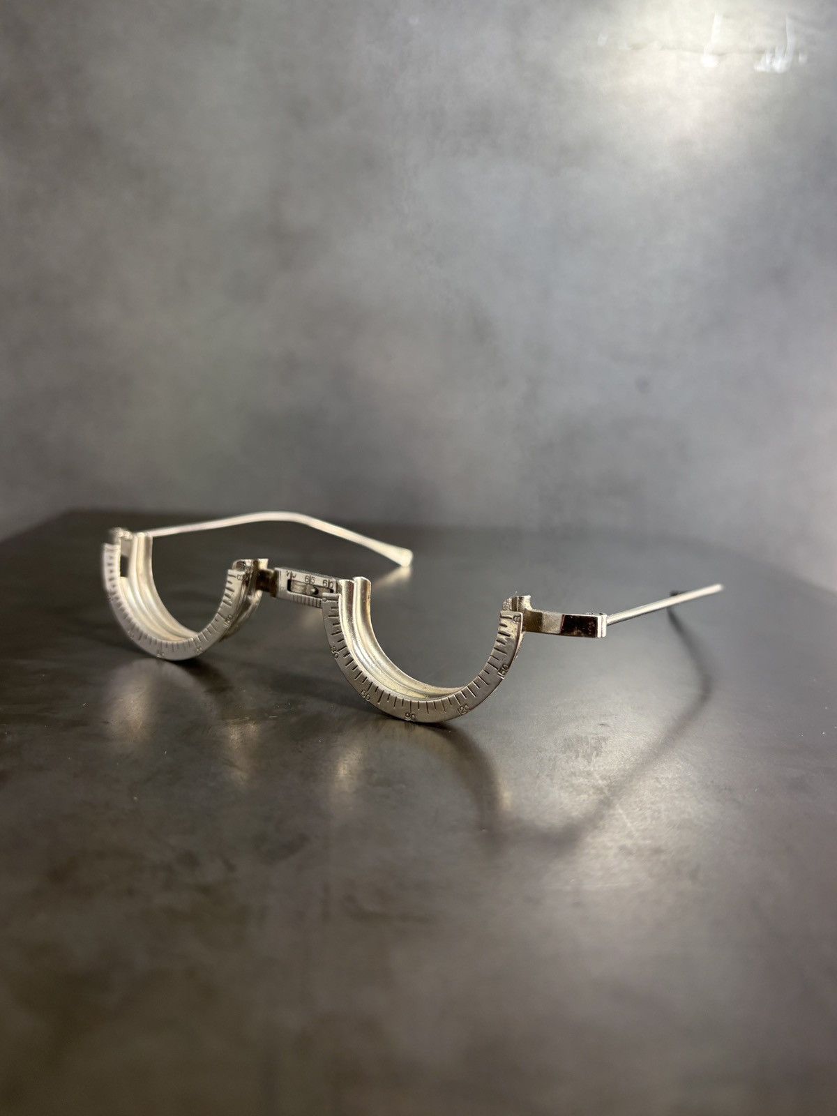 American Optical Antique Trial Frame 1900s Optical Instrument Silver Lense Size ONE SIZE - 12 Thumbnail