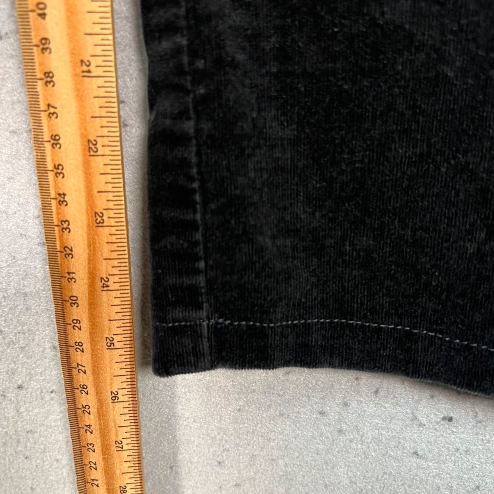 Lilly Pulitzer Lilly Pulitzer Womens Pants Black Corduroy w/ Rainbow Waistband Size 6 Dress/Flat Front Straight Inseam 26in Size 28" / US 6 / IT 42 - 7 Thumbnail