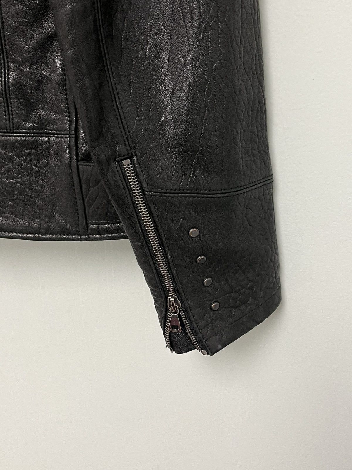 John Varvatos Biker Jacket With Zip Patch Pocket. EU 48 Size US M / EU 48-50 / 2 - 8 Thumbnail