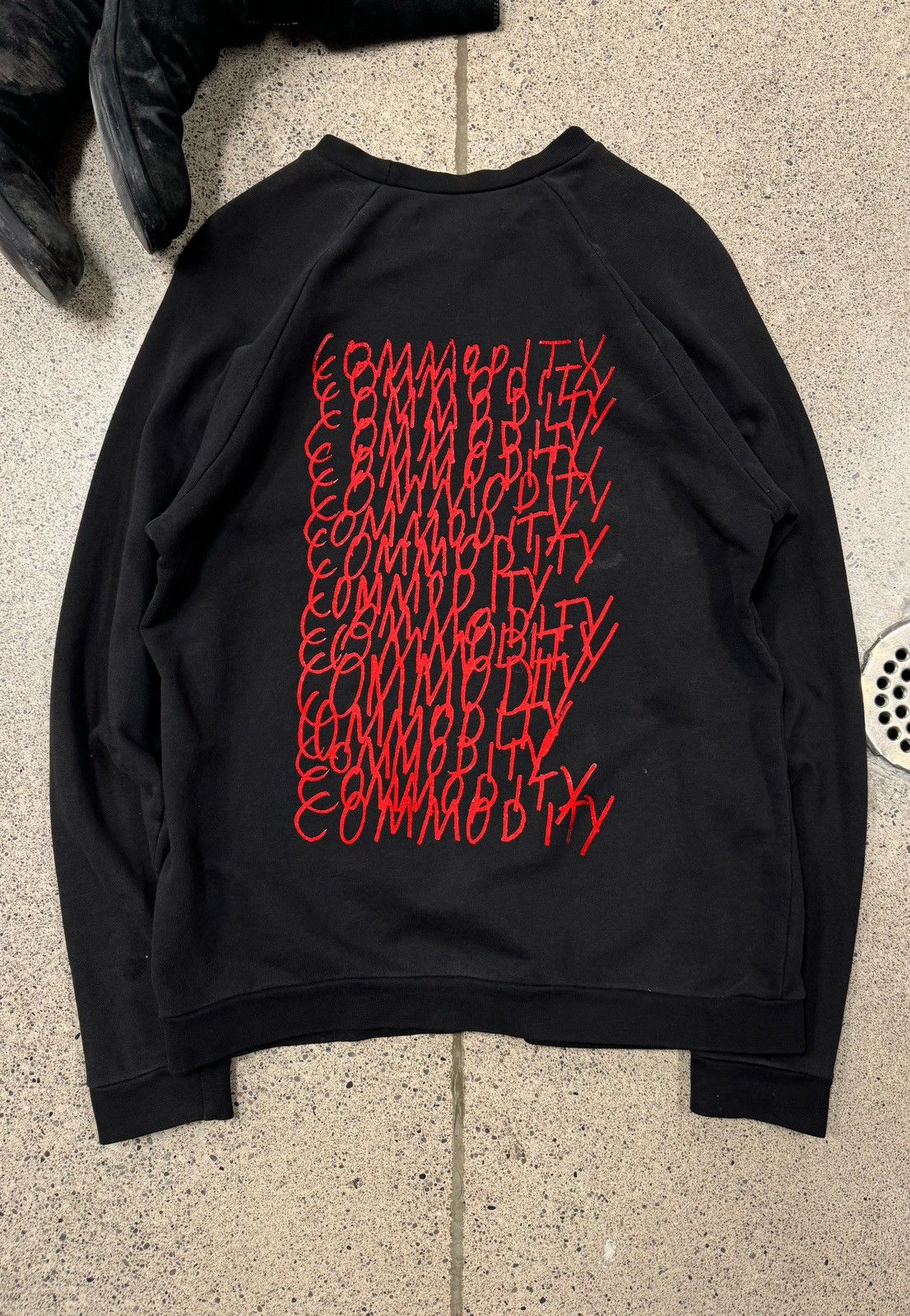 Raf Simons SS2003 Raf Simons ‘Consumed’ Commodity Sweatshirt Size US S / EU 44-46 / 1 - 1 Thumbnail